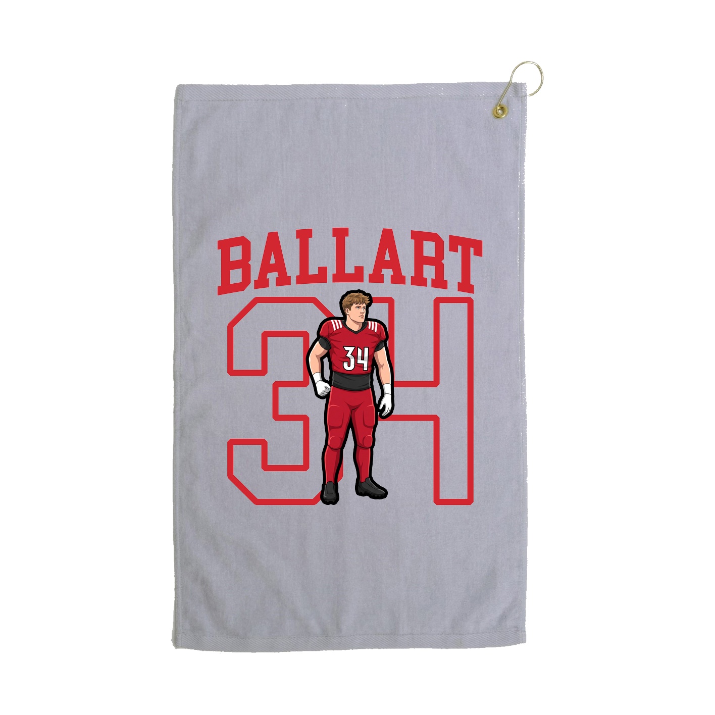 Golf Towel — Shirsey in Grey