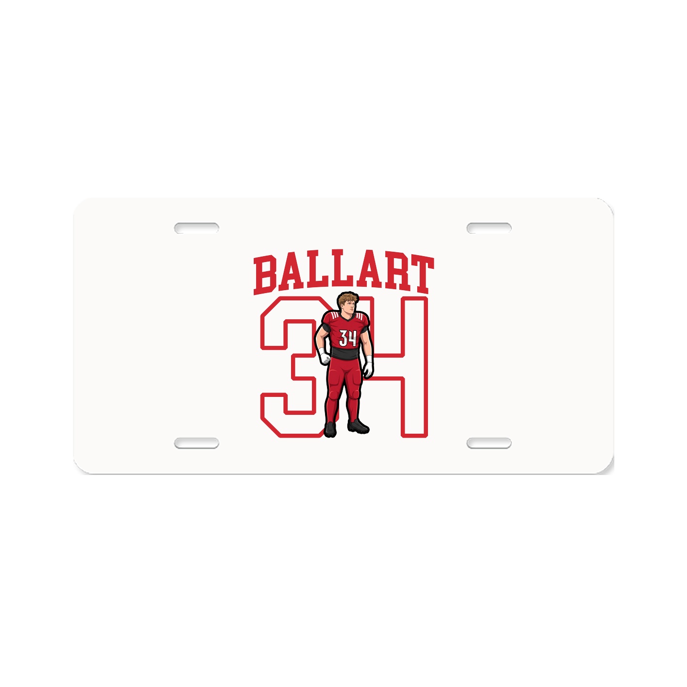 License Plate — Shirsey in Classic