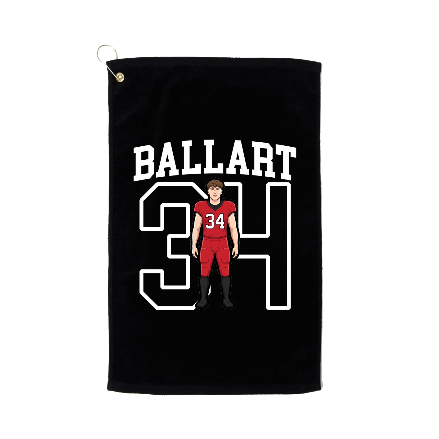 Golf Towel — Shirsey in Black