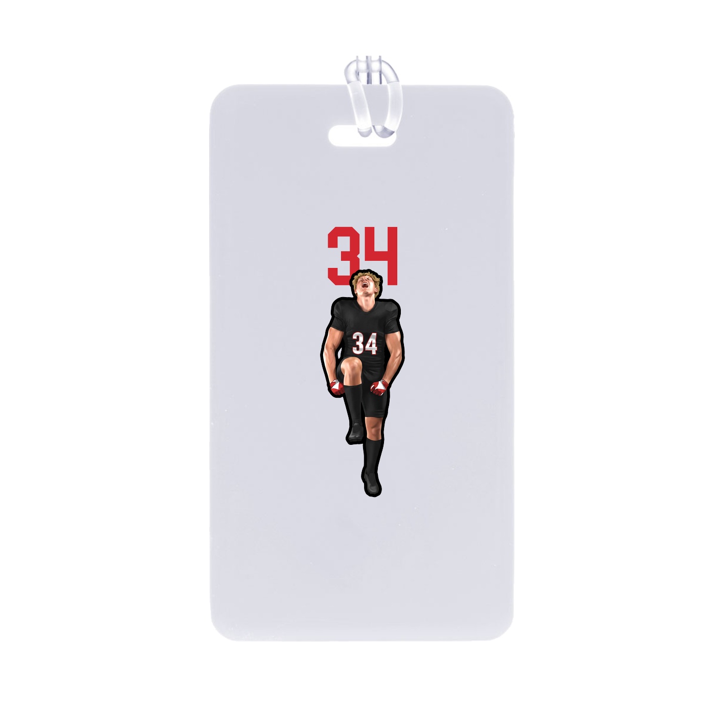 Bag Tag — Number Top in Classic