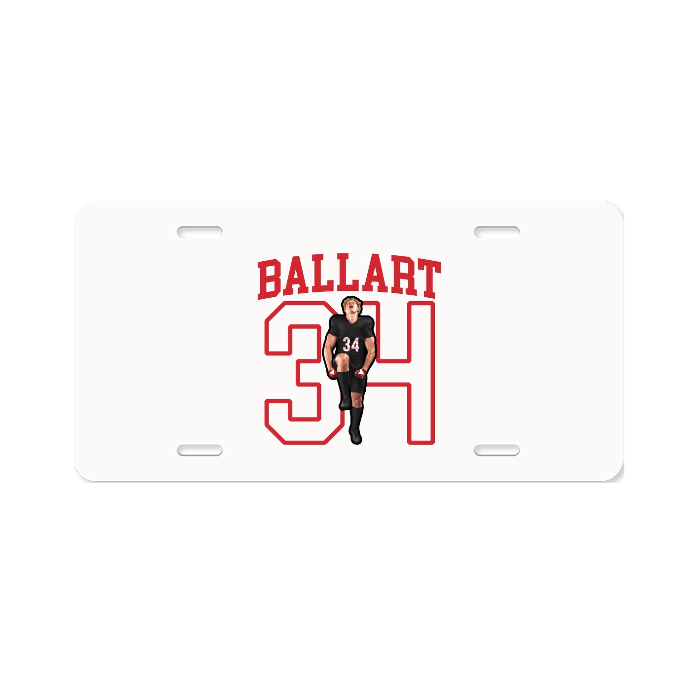 License Plate — Shirsey in Classic