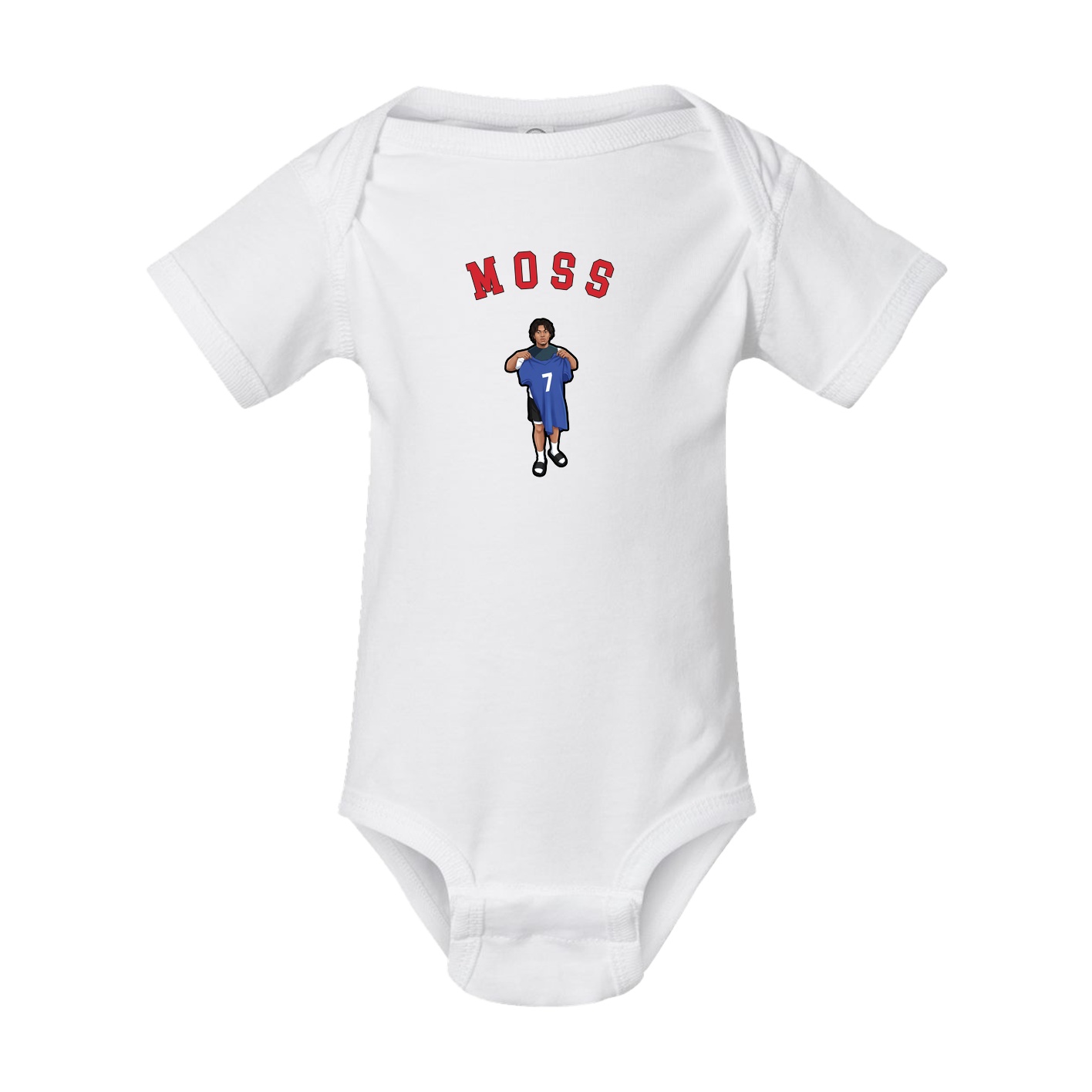 Baby Onesie — Shirsey Arch in White