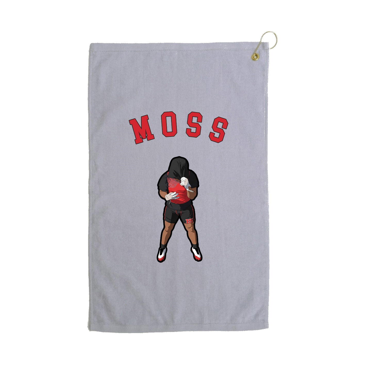 Golf Towel — Shirsey Arch in Grey