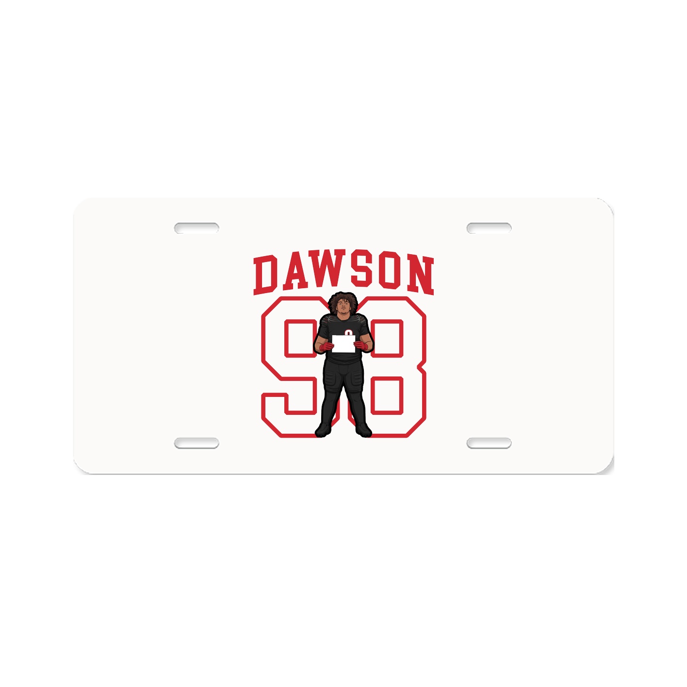 License Plate — Shirsey in Classic