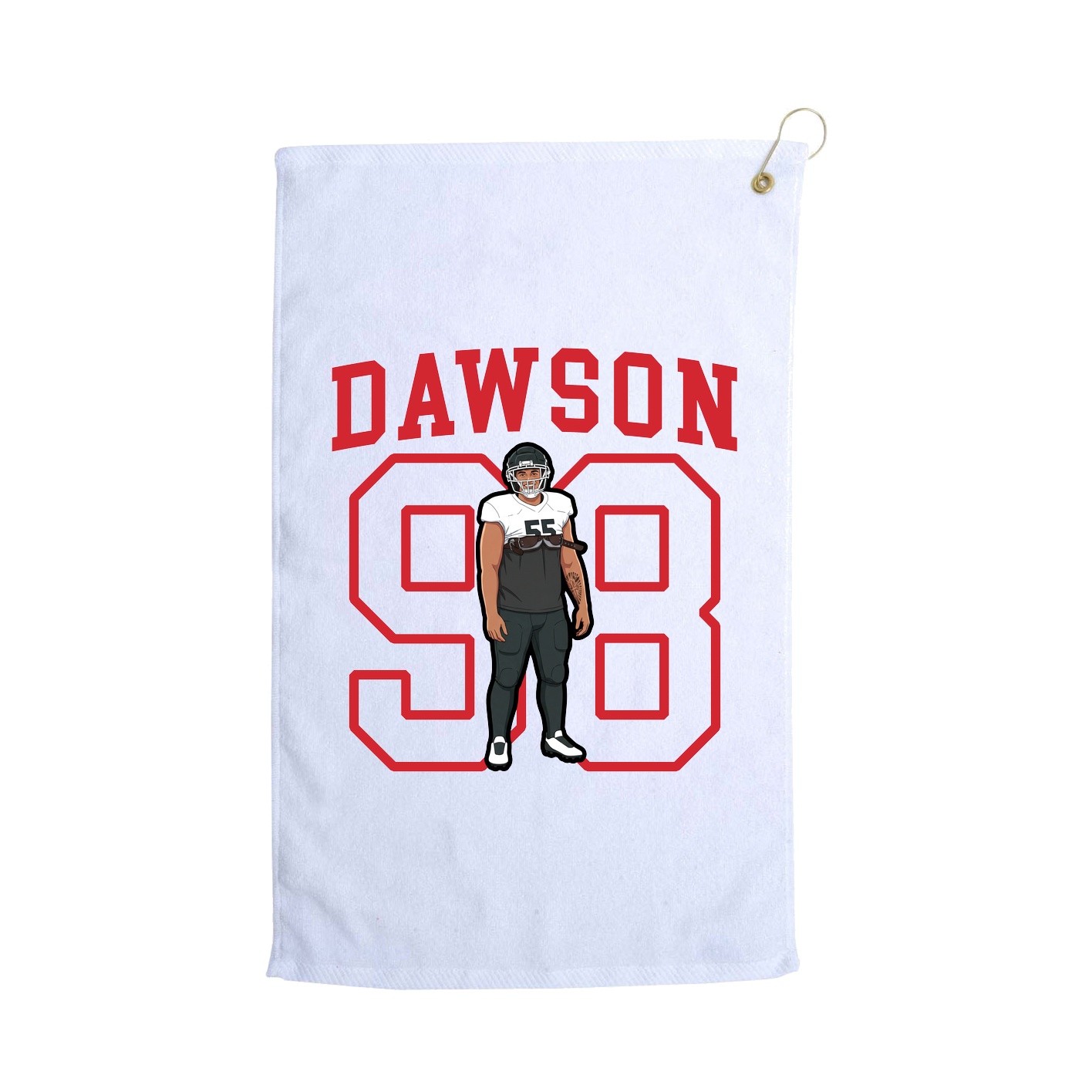 Golf Towel — Shirsey in White