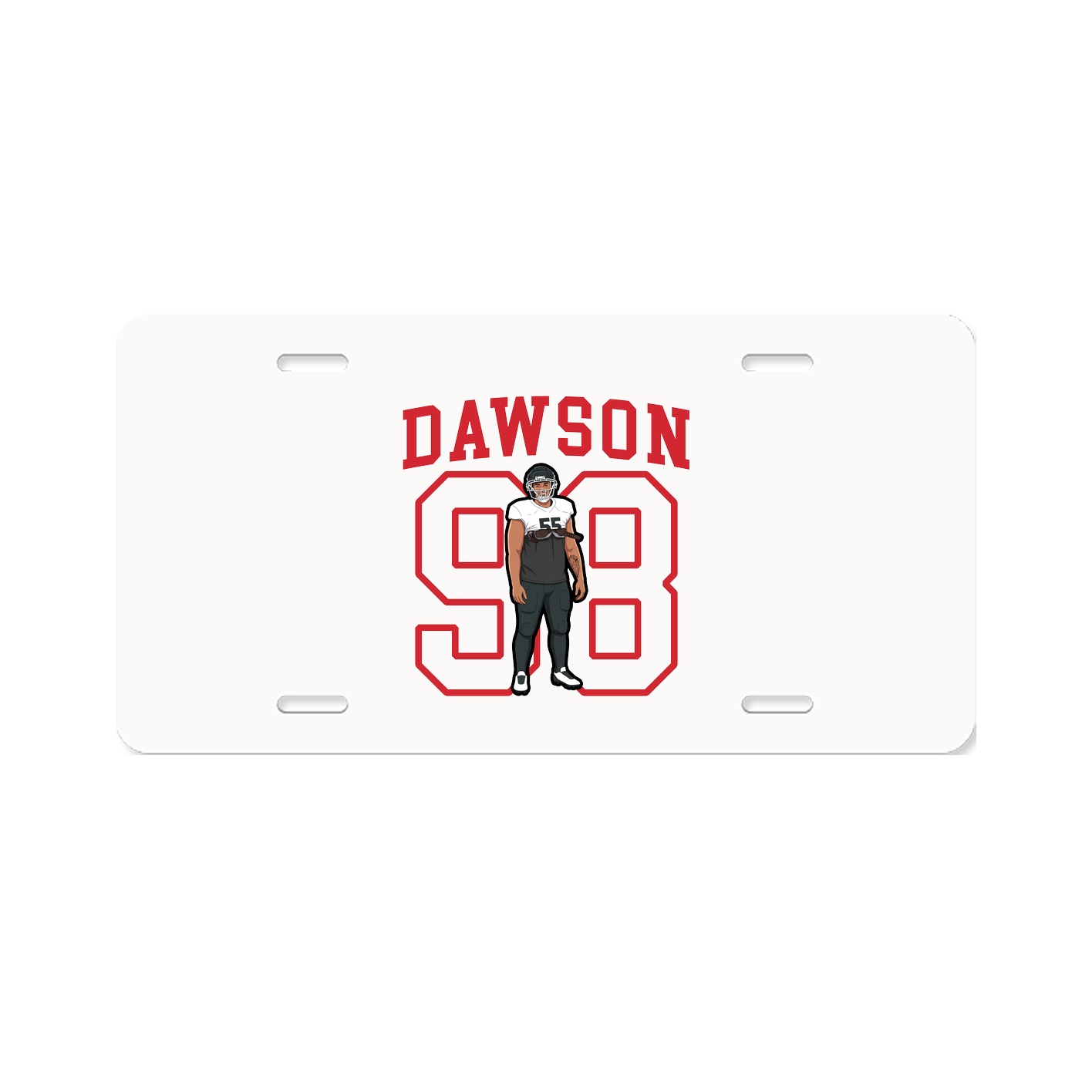 License Plate — Shirsey in Classic
