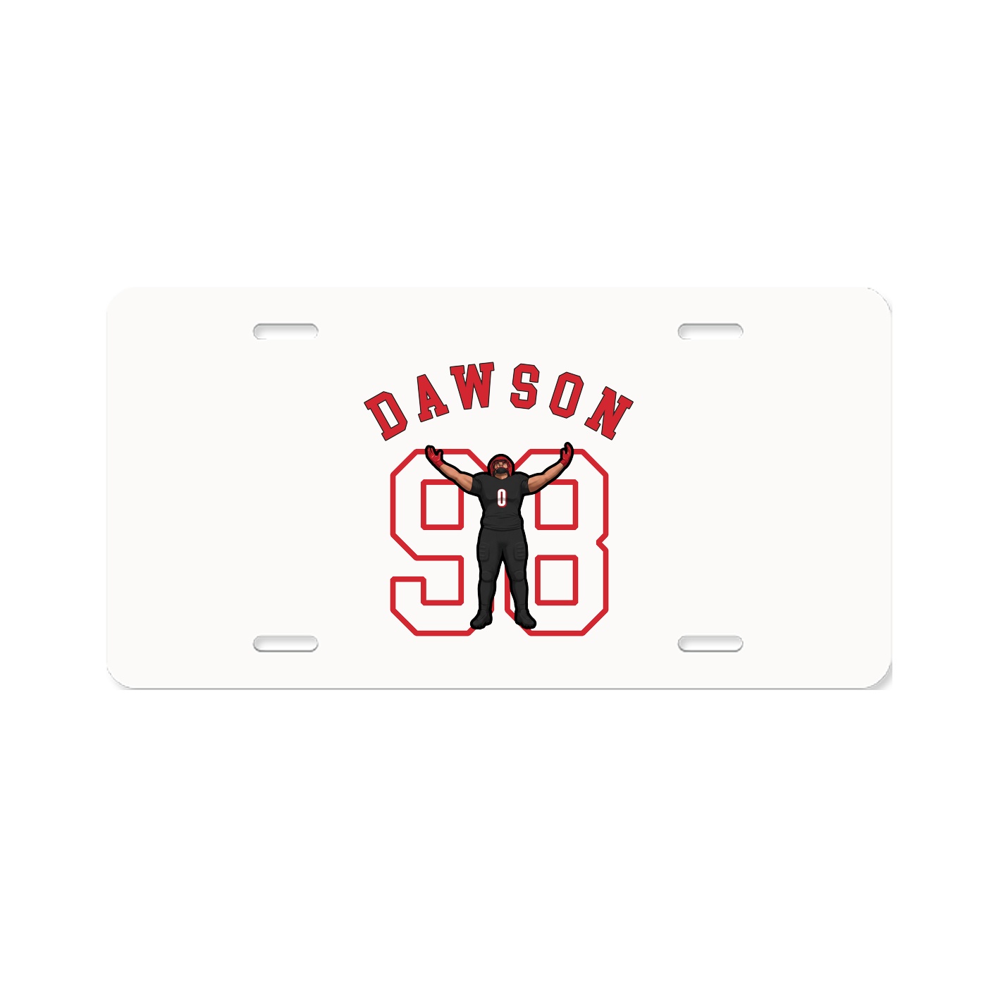 License Plate — Shirsey Arch in Classic