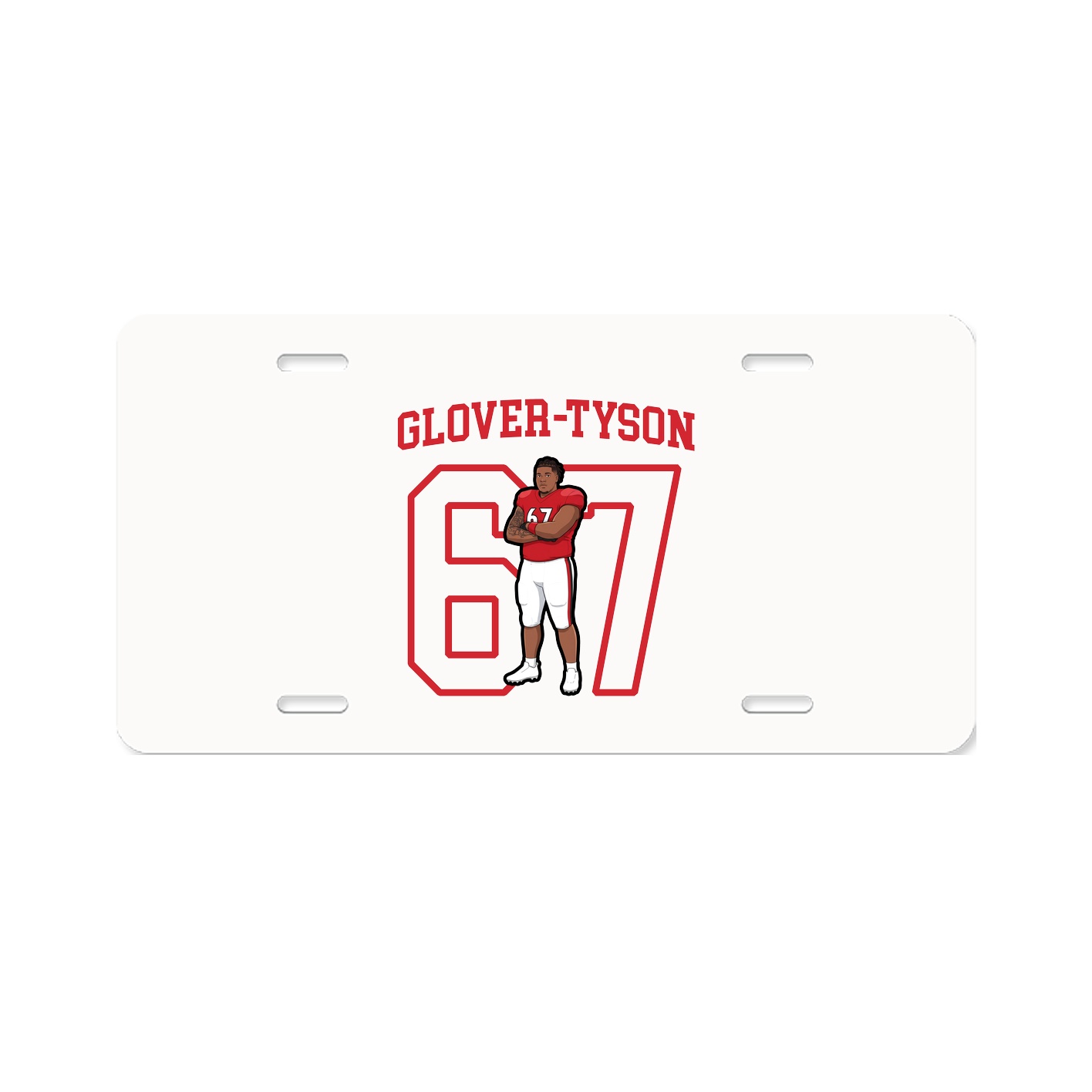 License Plate — Shirsey in Classic