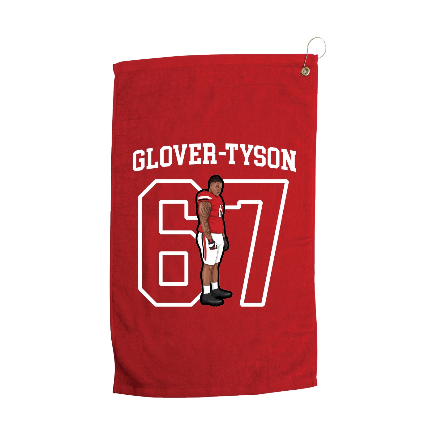 Golf Towel — Shirsey in Red