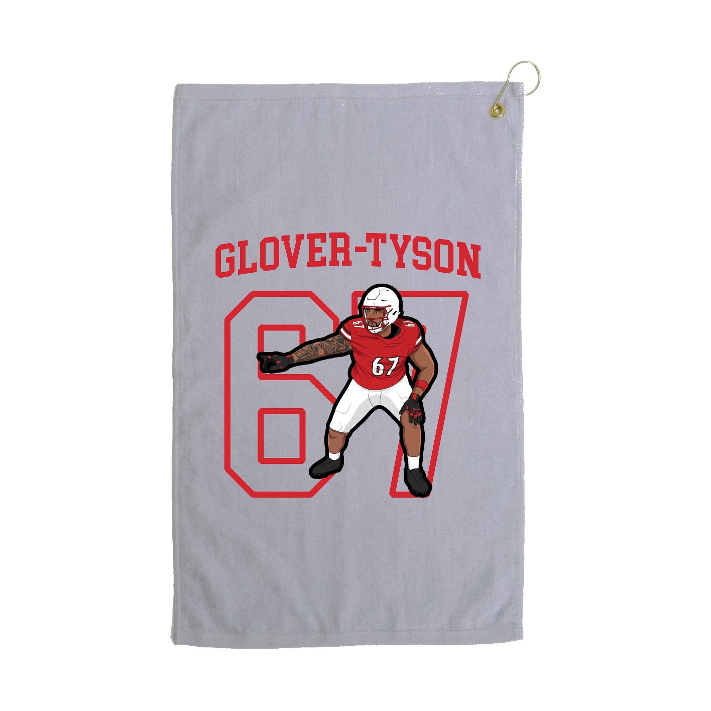 Golf Towel — Shirsey in Grey