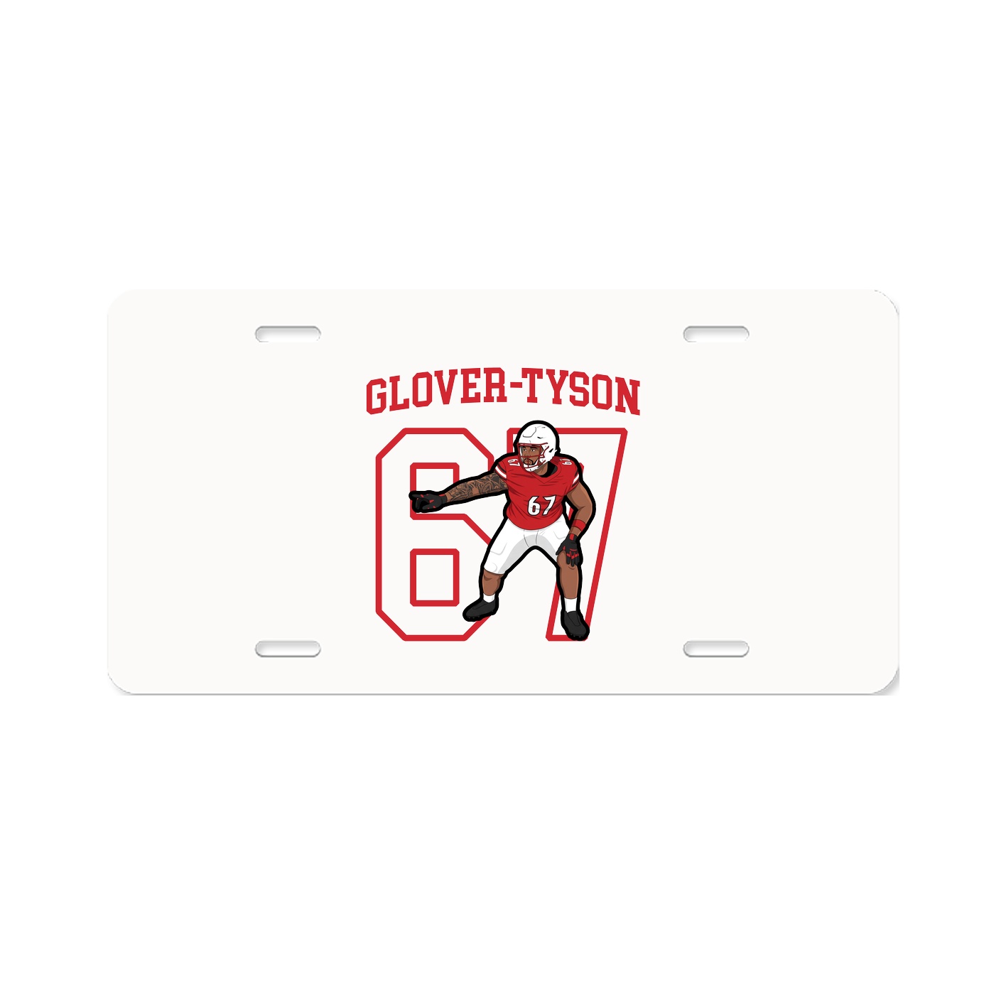 License Plate — Shirsey in Classic