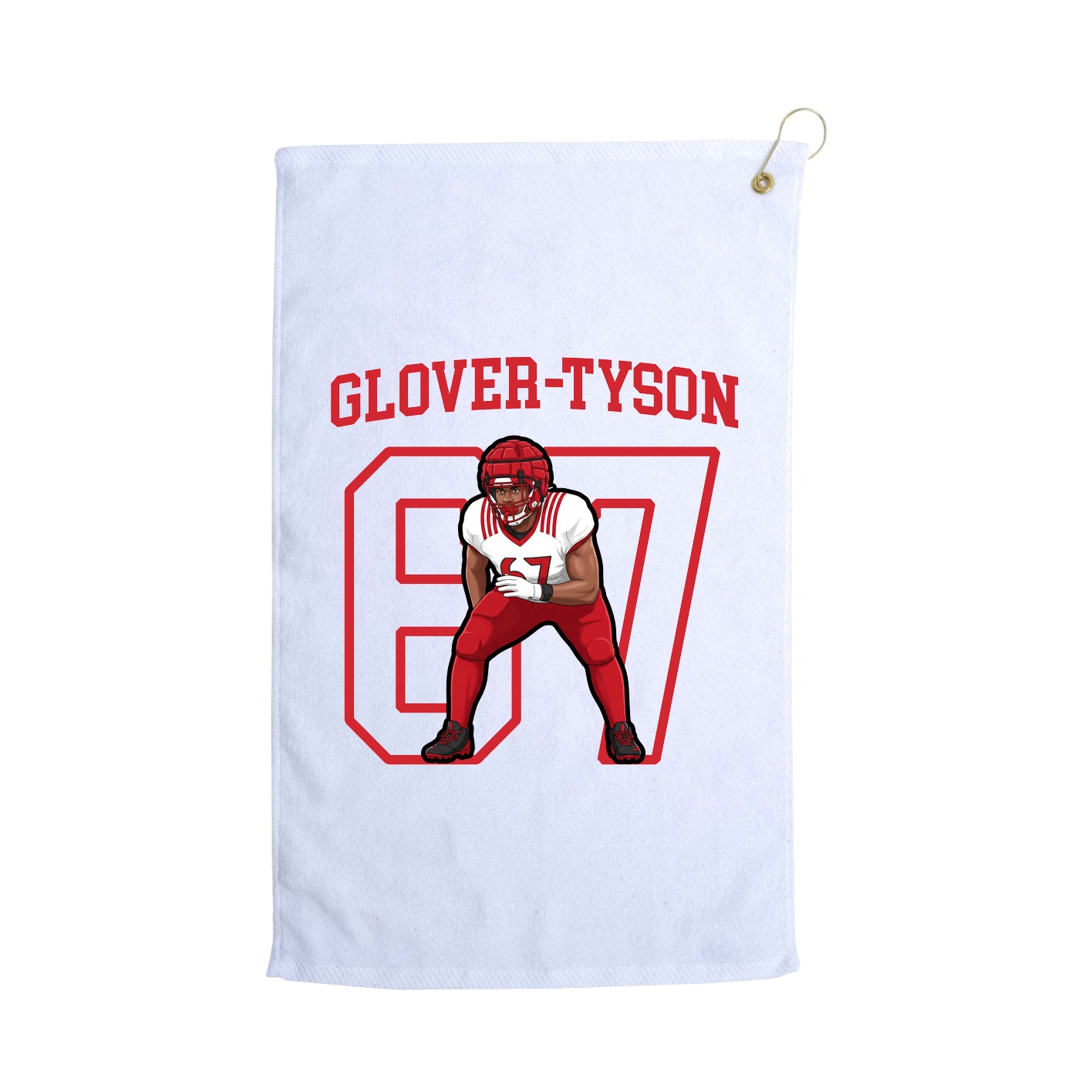 Golf Towel — Shirsey in White