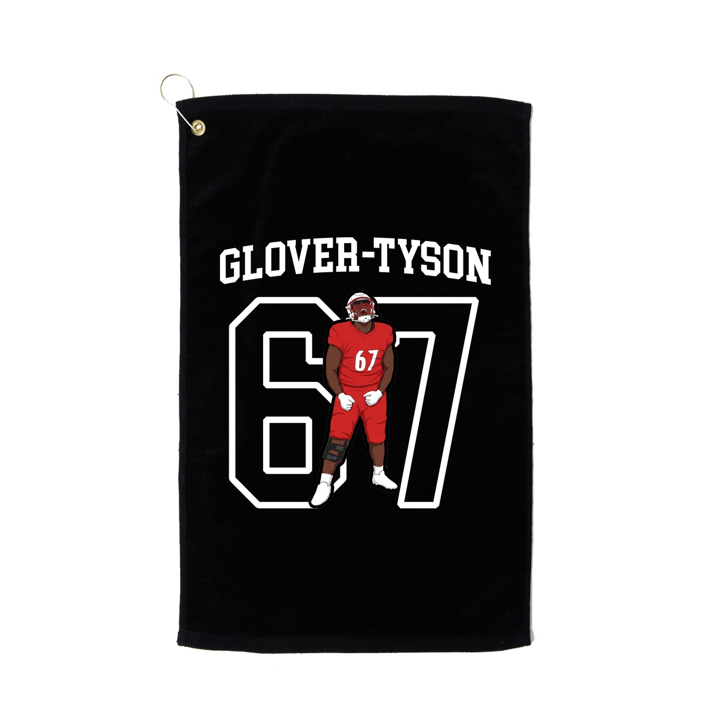 Golf Towel — Shirsey in Black