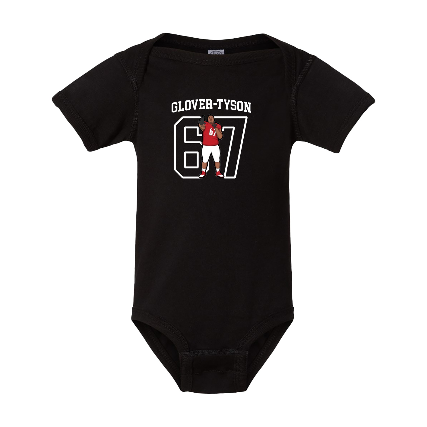 Baby Onesie — Shirsey in Black