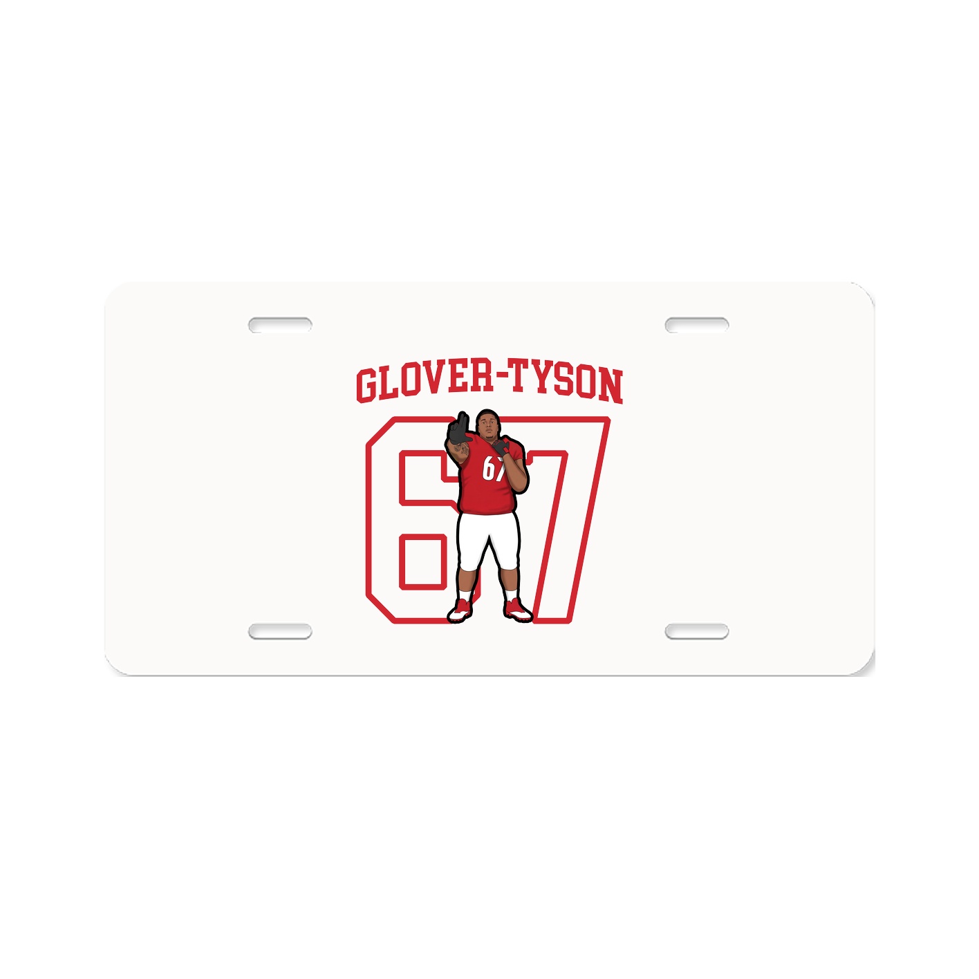 License Plate — Shirsey in Classic