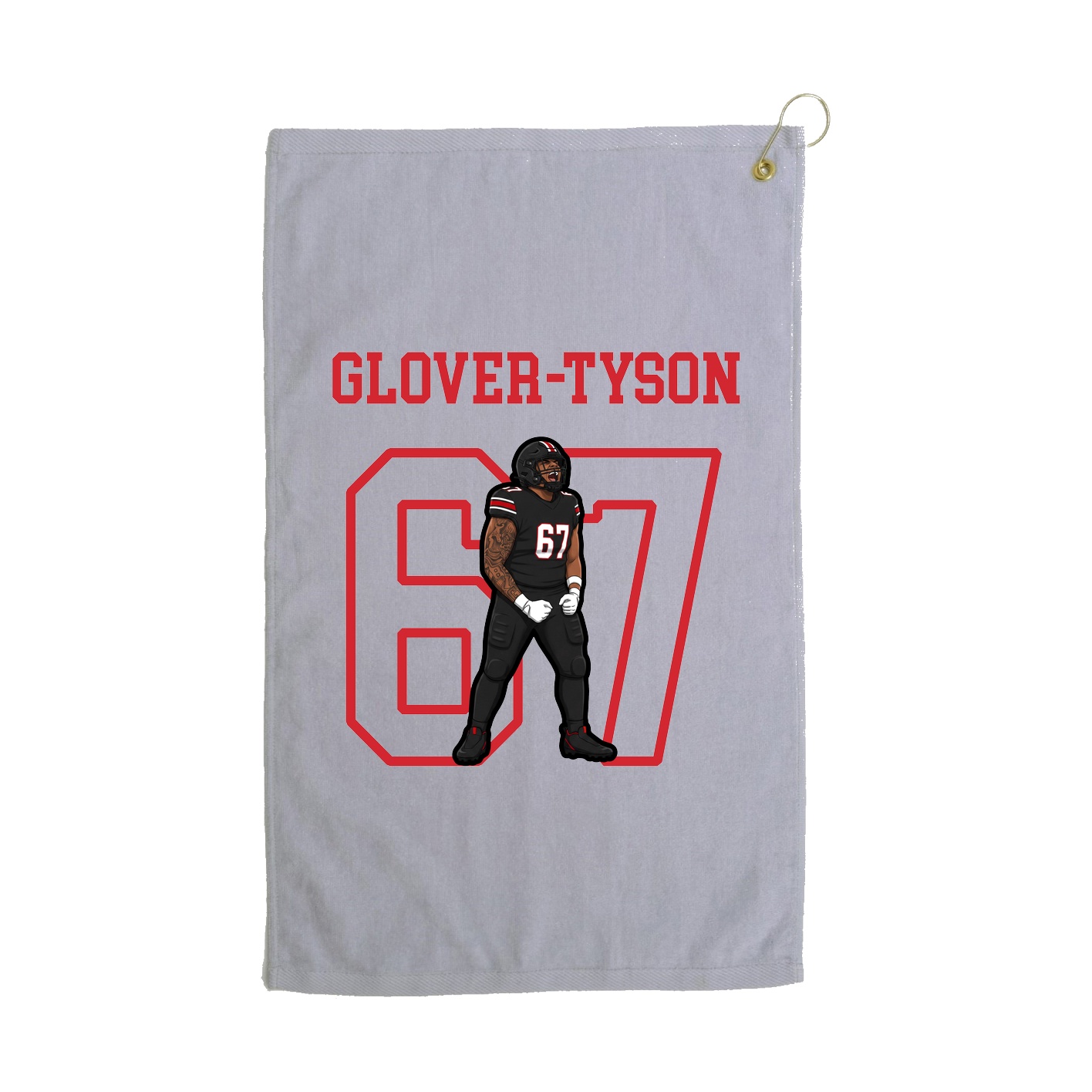Golf Towel — Shirsey in Grey