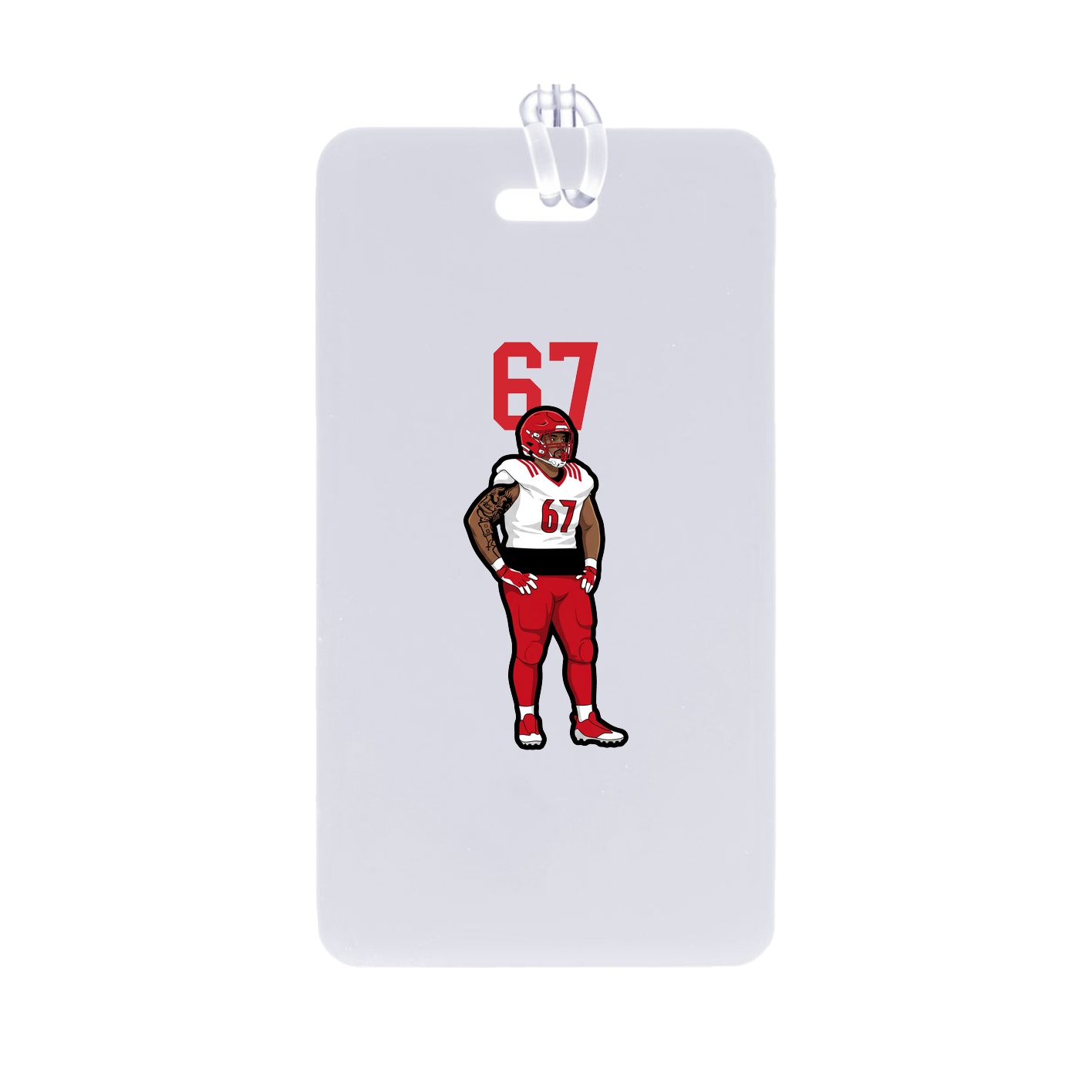 Bag Tag — Number Top in Classic
