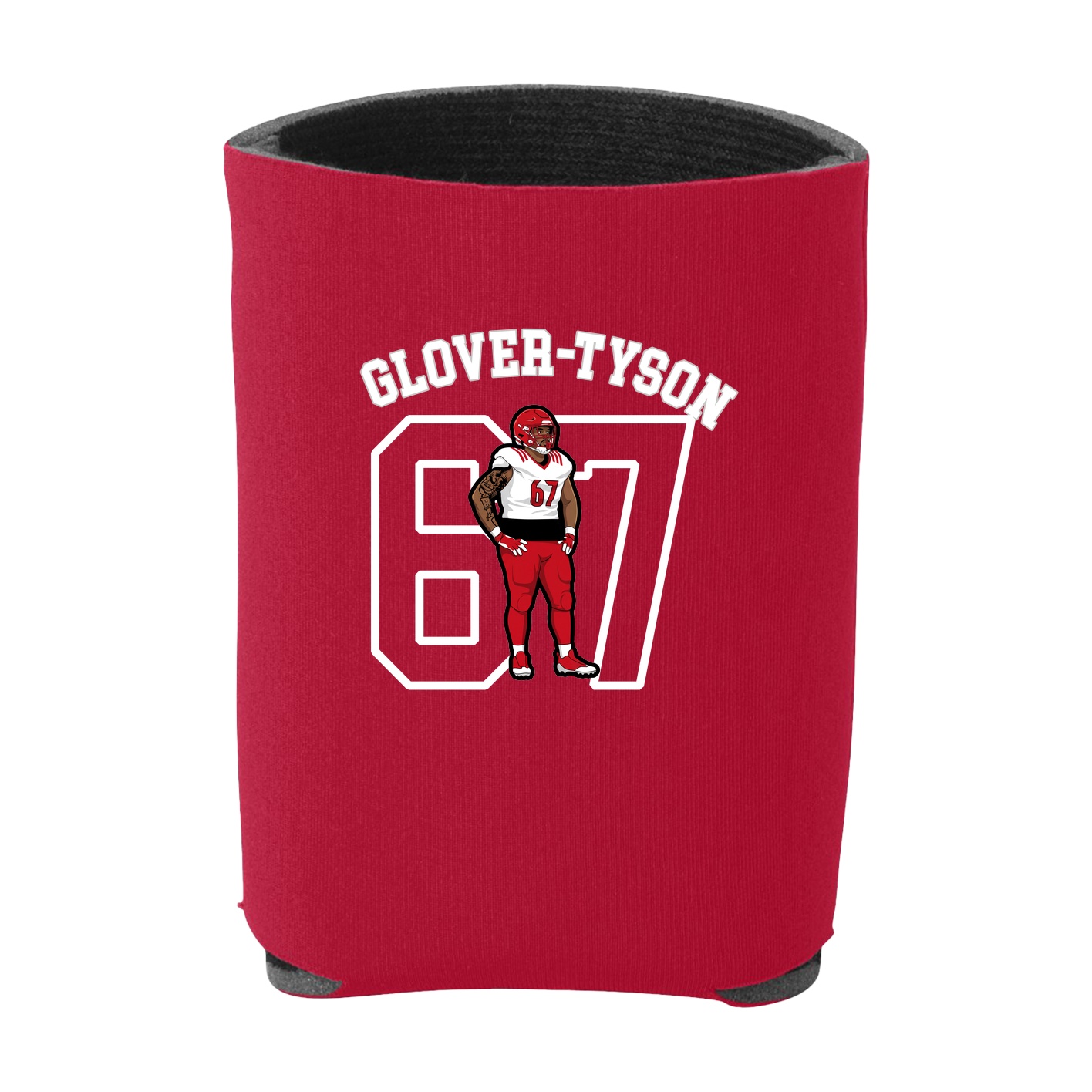 Can Holder — Shirsey Arch in Red