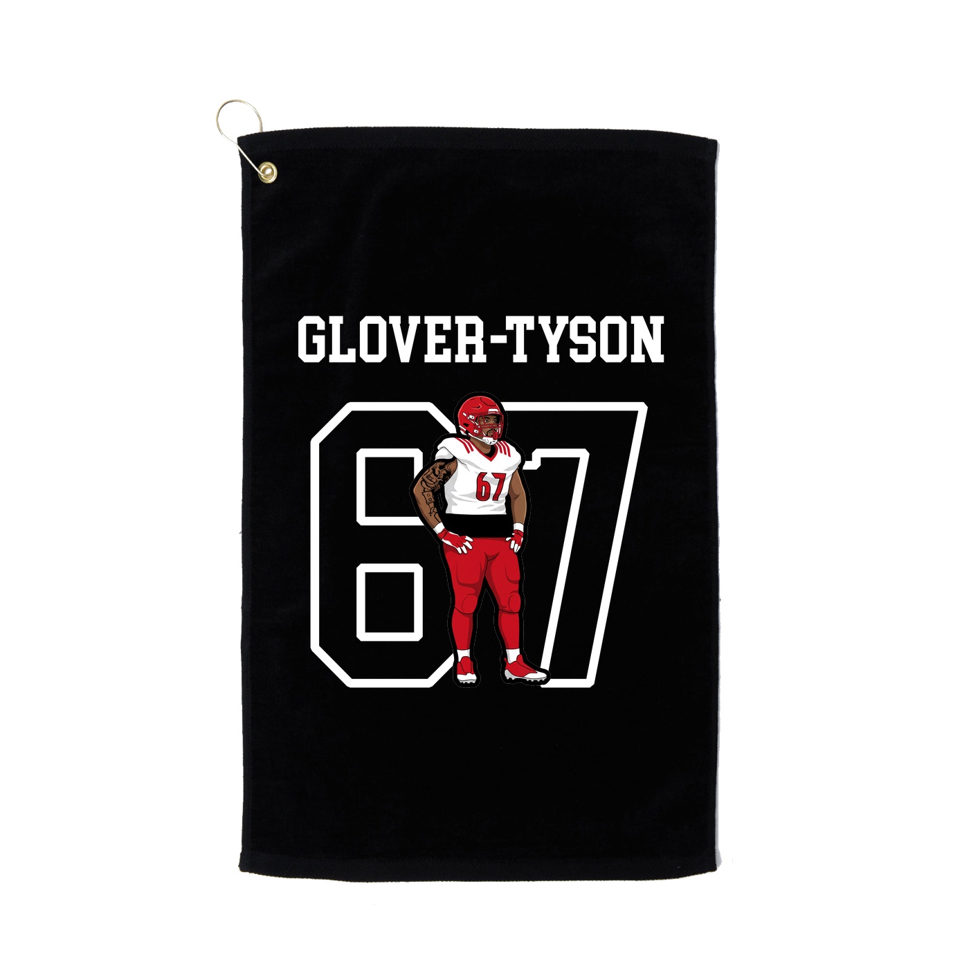 Golf Towel — Shirsey in Black