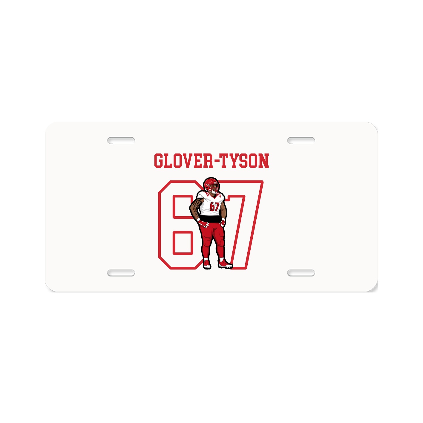 Aluminum License Plate