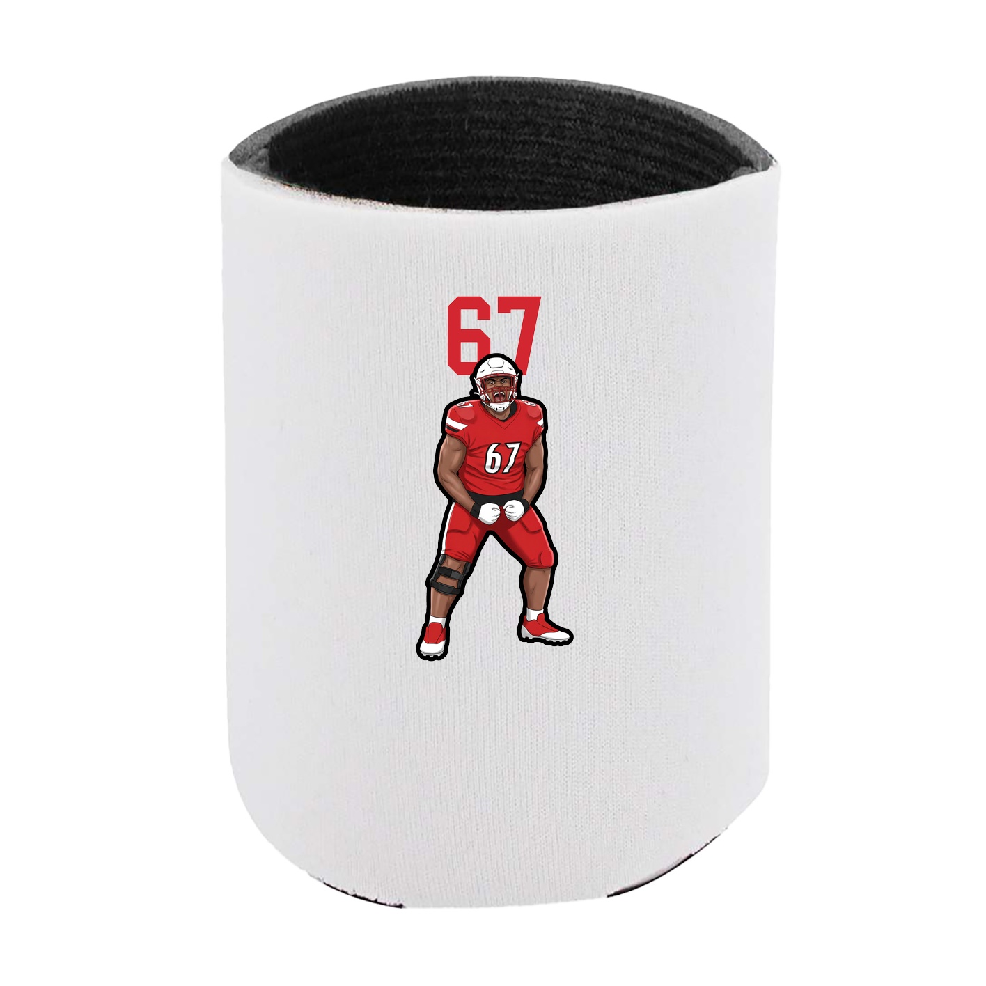 Can Holder — Number Top in White