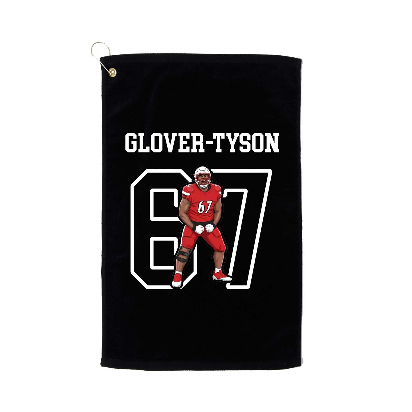 Golf Towel — Shirsey in Black