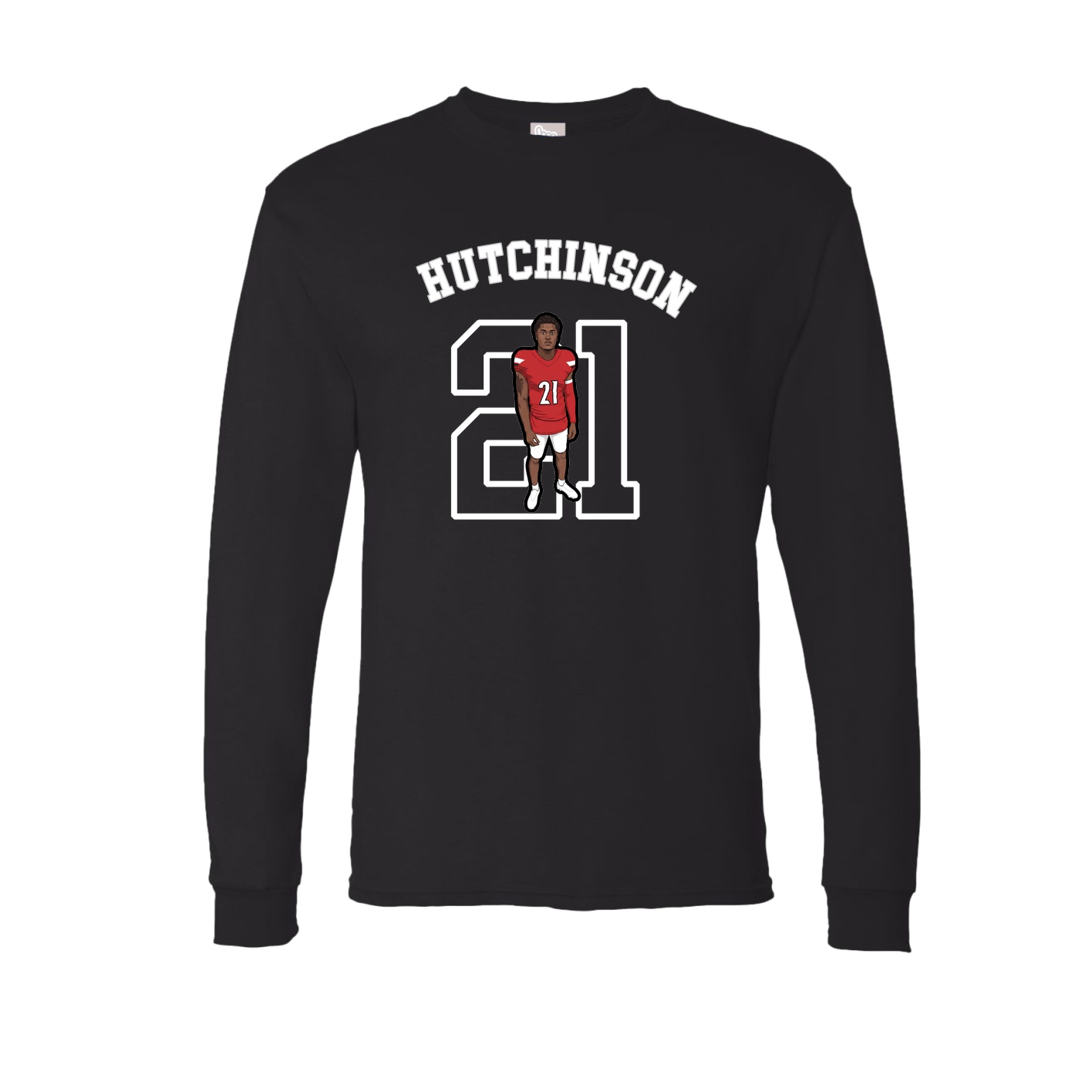 Long Sleeve Tee — Shirsey Arch in Black