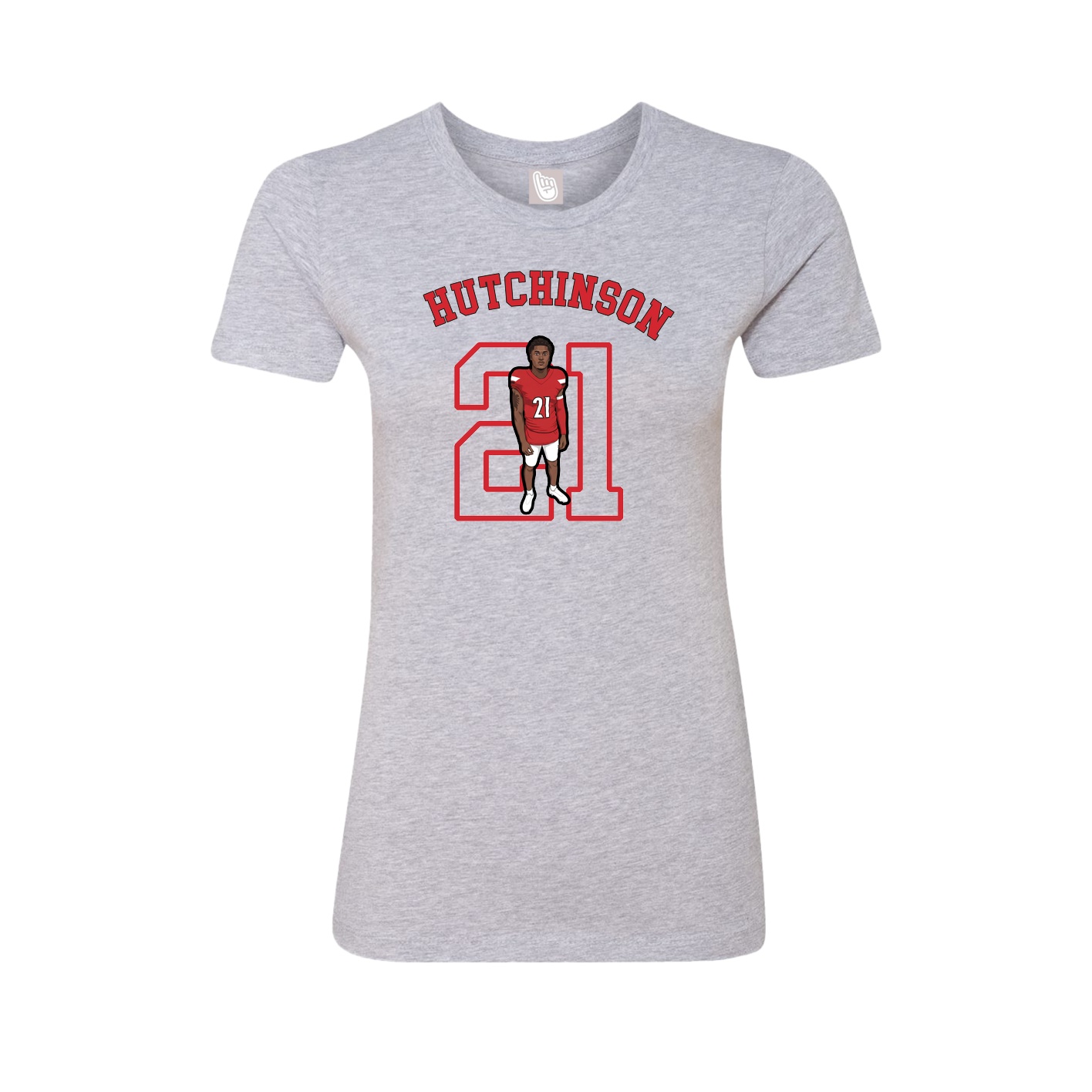 Womens Tee — Shirsey Arch in Grey