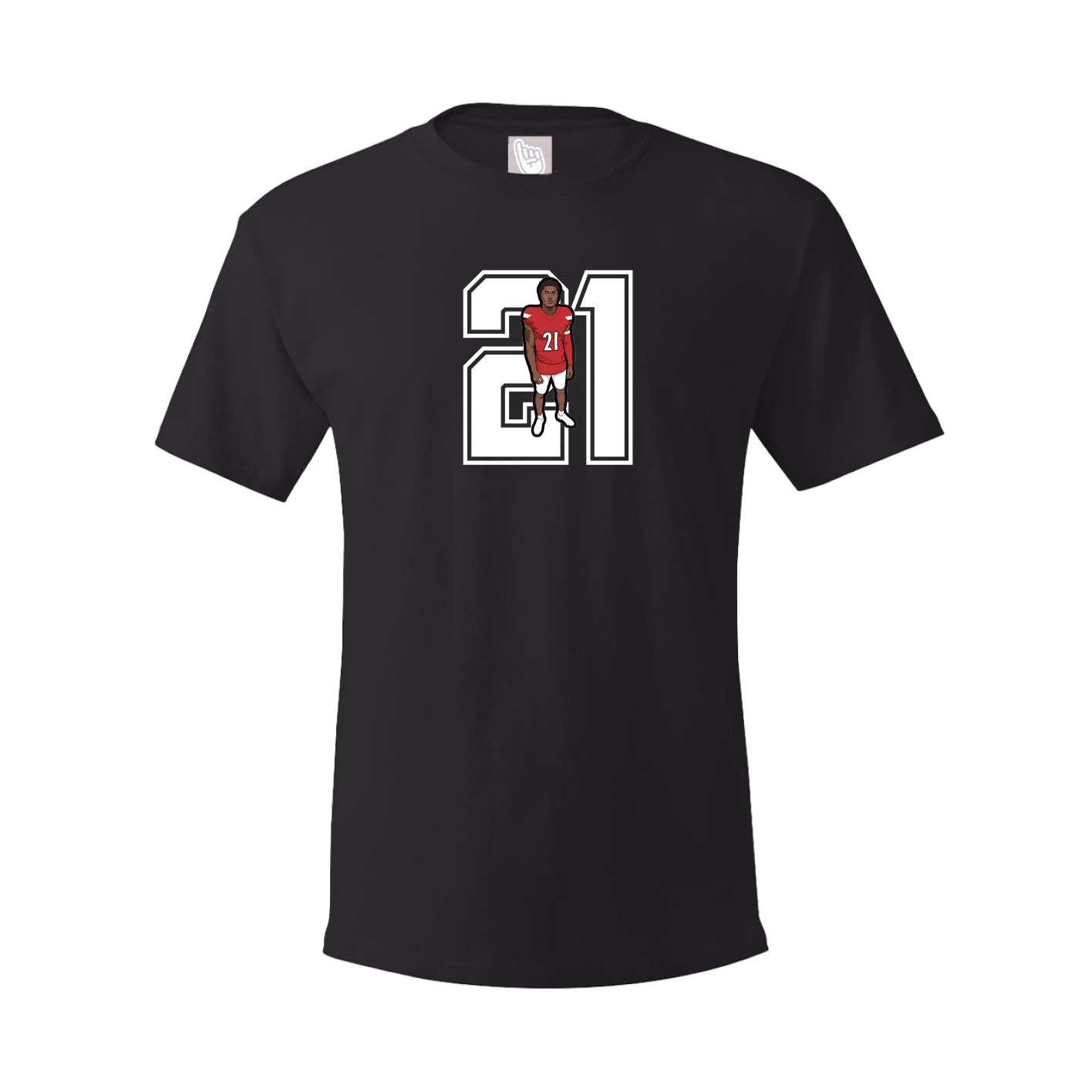 Youth Tee — Number in Black