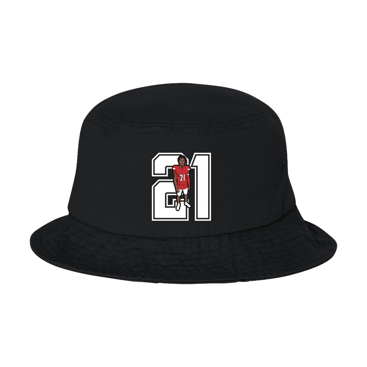 Bucket Cap — Number in Black