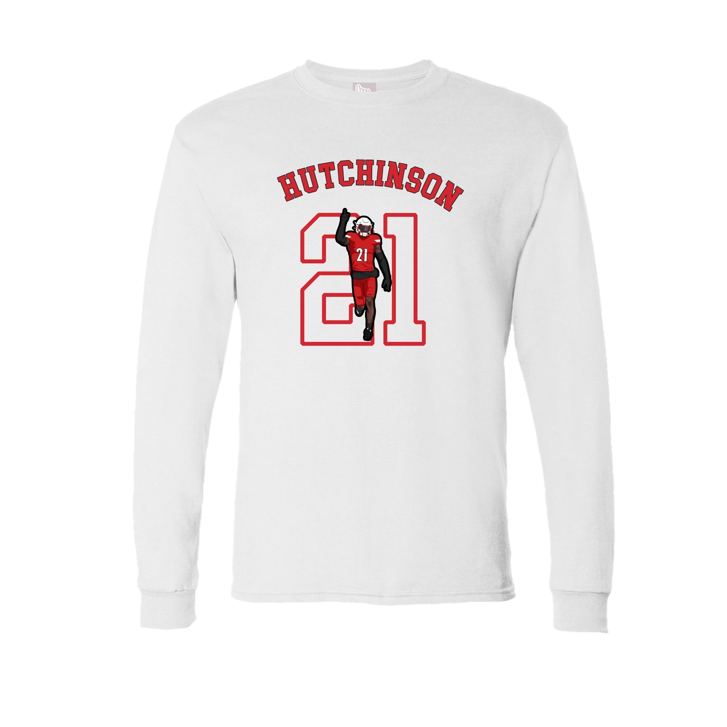 Long Sleeve Tee — Shirsey Arch in White