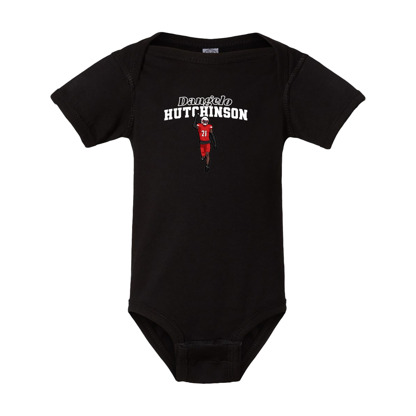 Baby Onesie — Name Arch in Black
