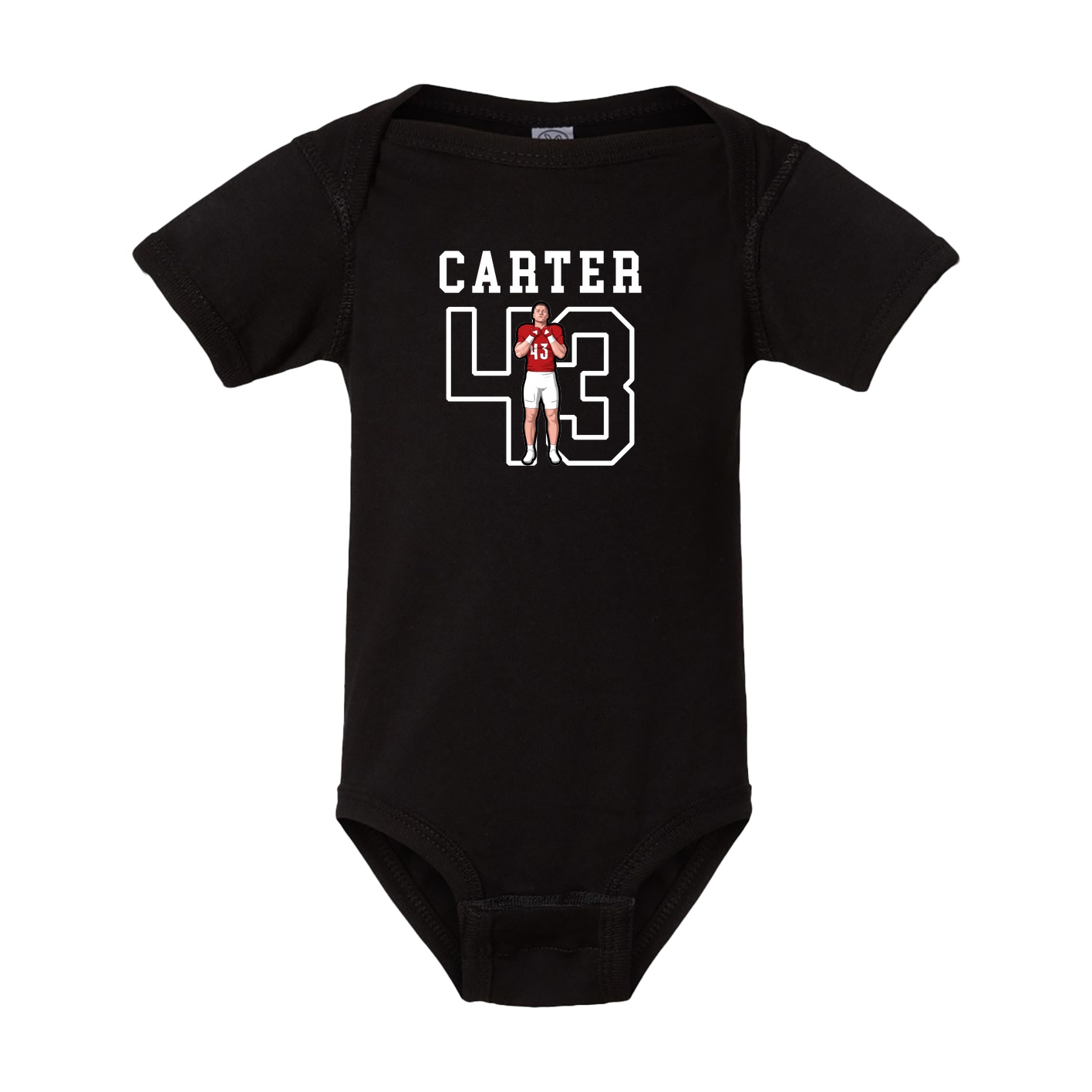 Baby Onesie — Shirsey in Black
