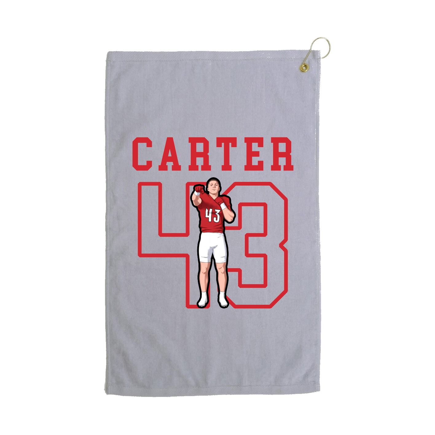 Golf Towel — Shirsey in Grey