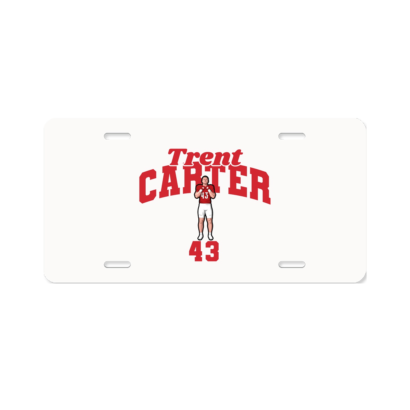 License Plate — Signature Arch in Classic