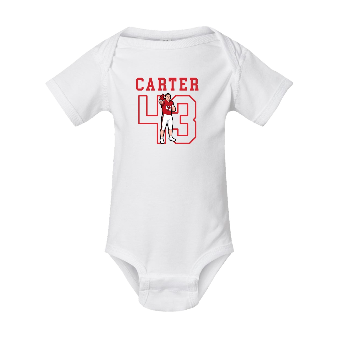 Baby Onesie — Shirsey in White