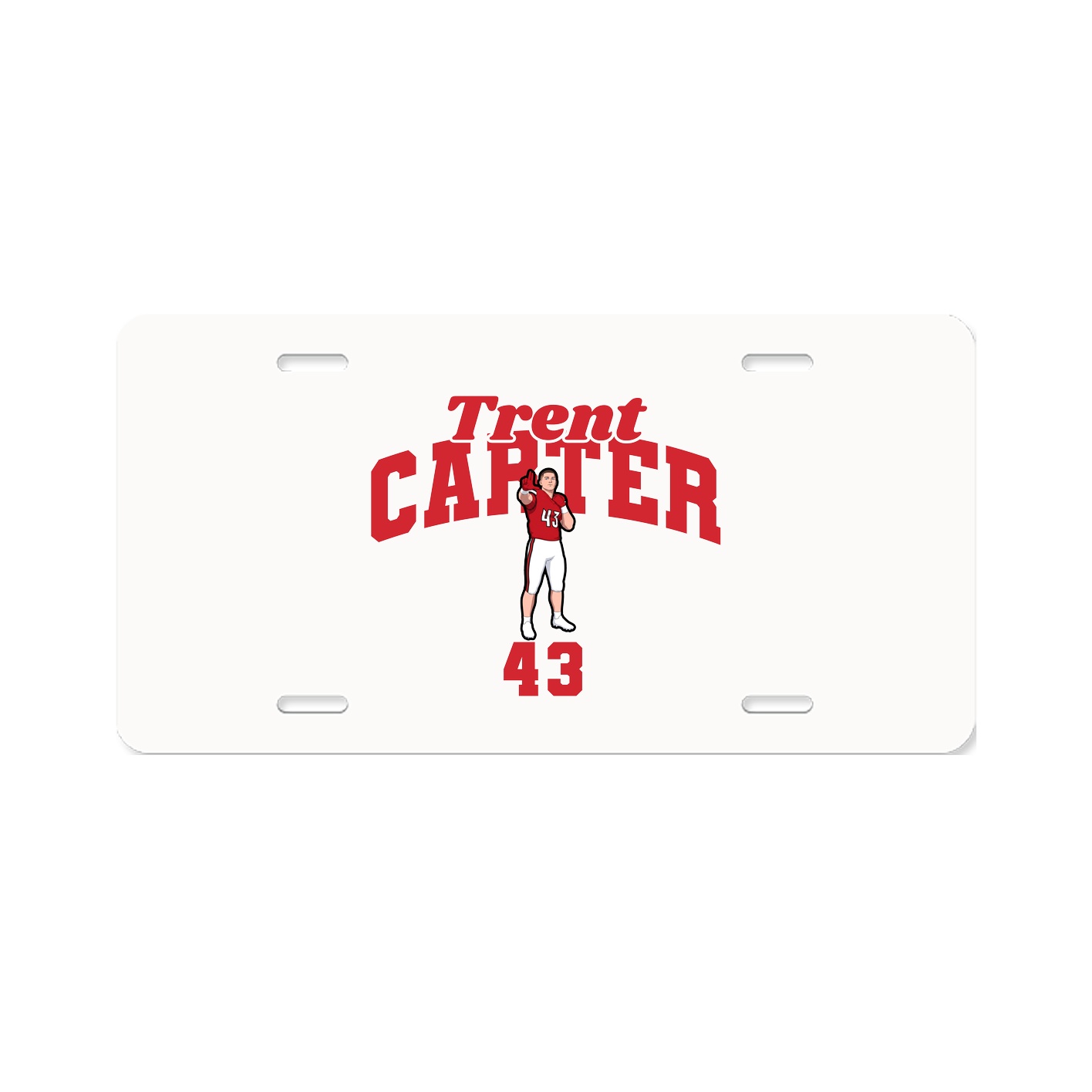 License Plate — Signature Arch in Classic