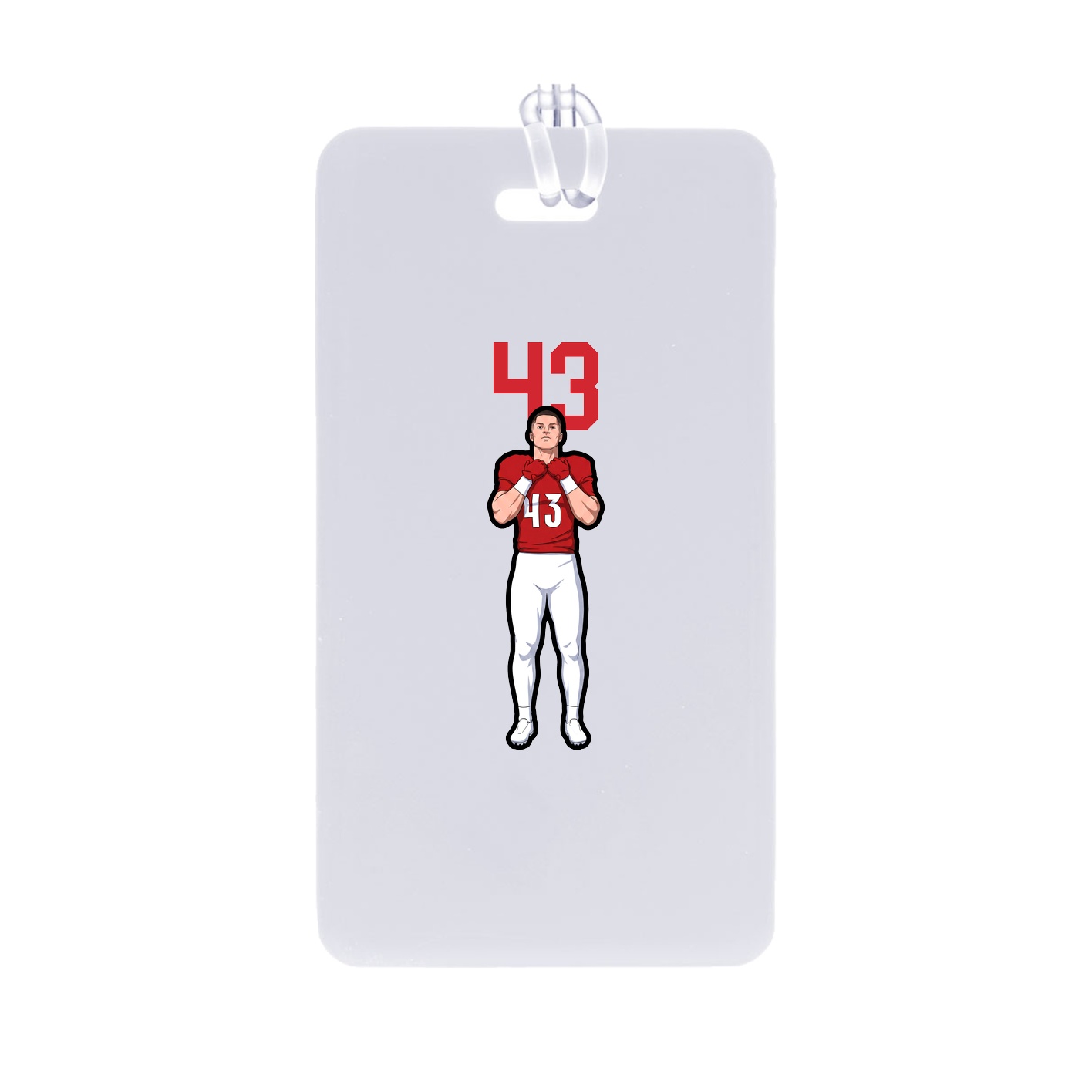 Bag Tag — Number Top in Classic