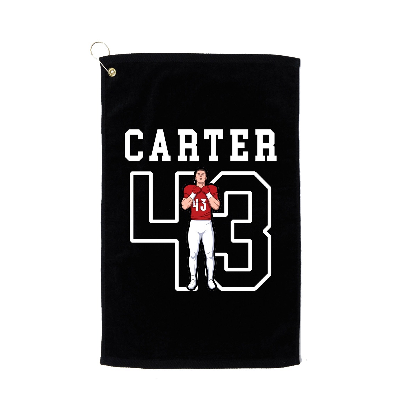 Golf Towel — Shirsey in Black