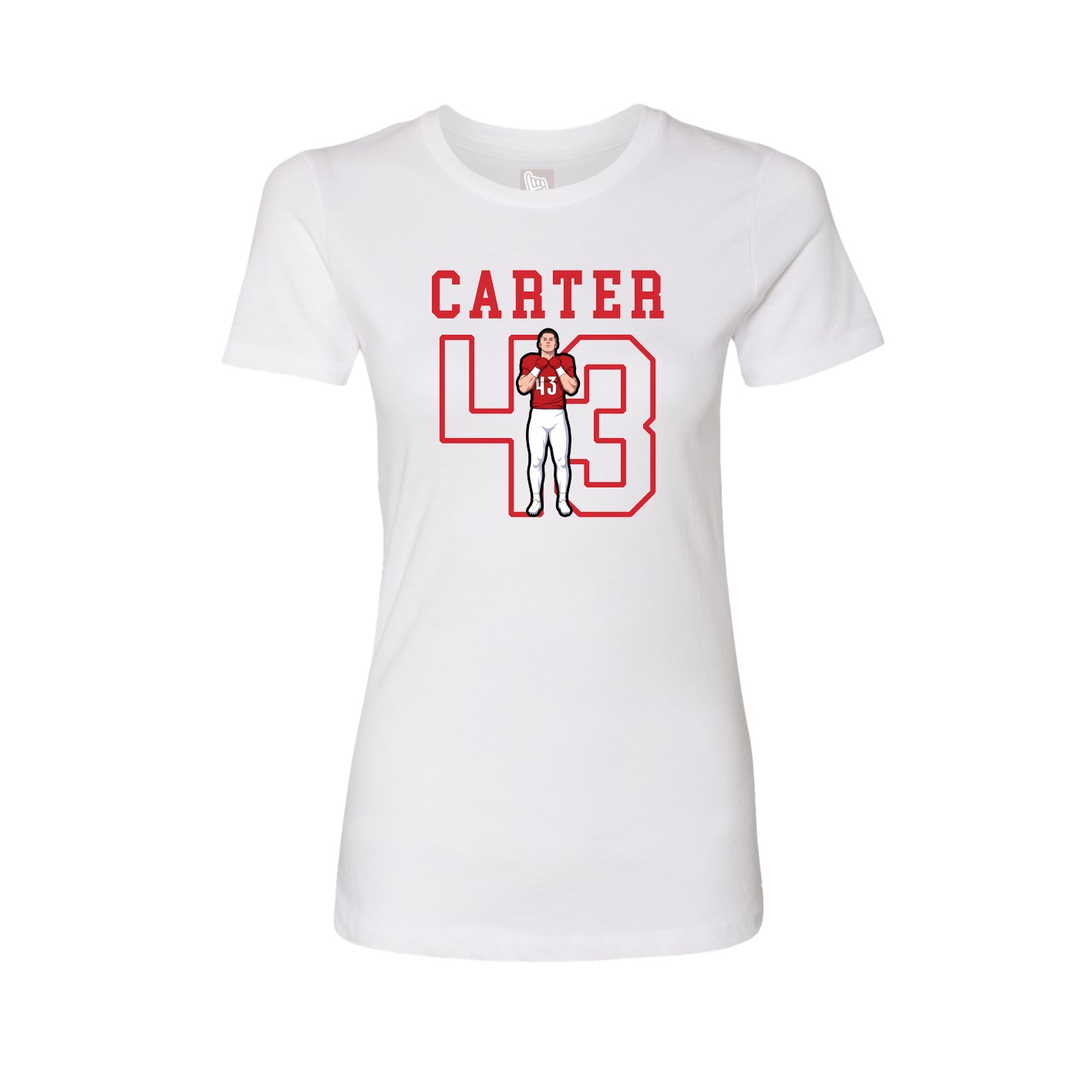 Fitted Women's Tee — Shirsey in White