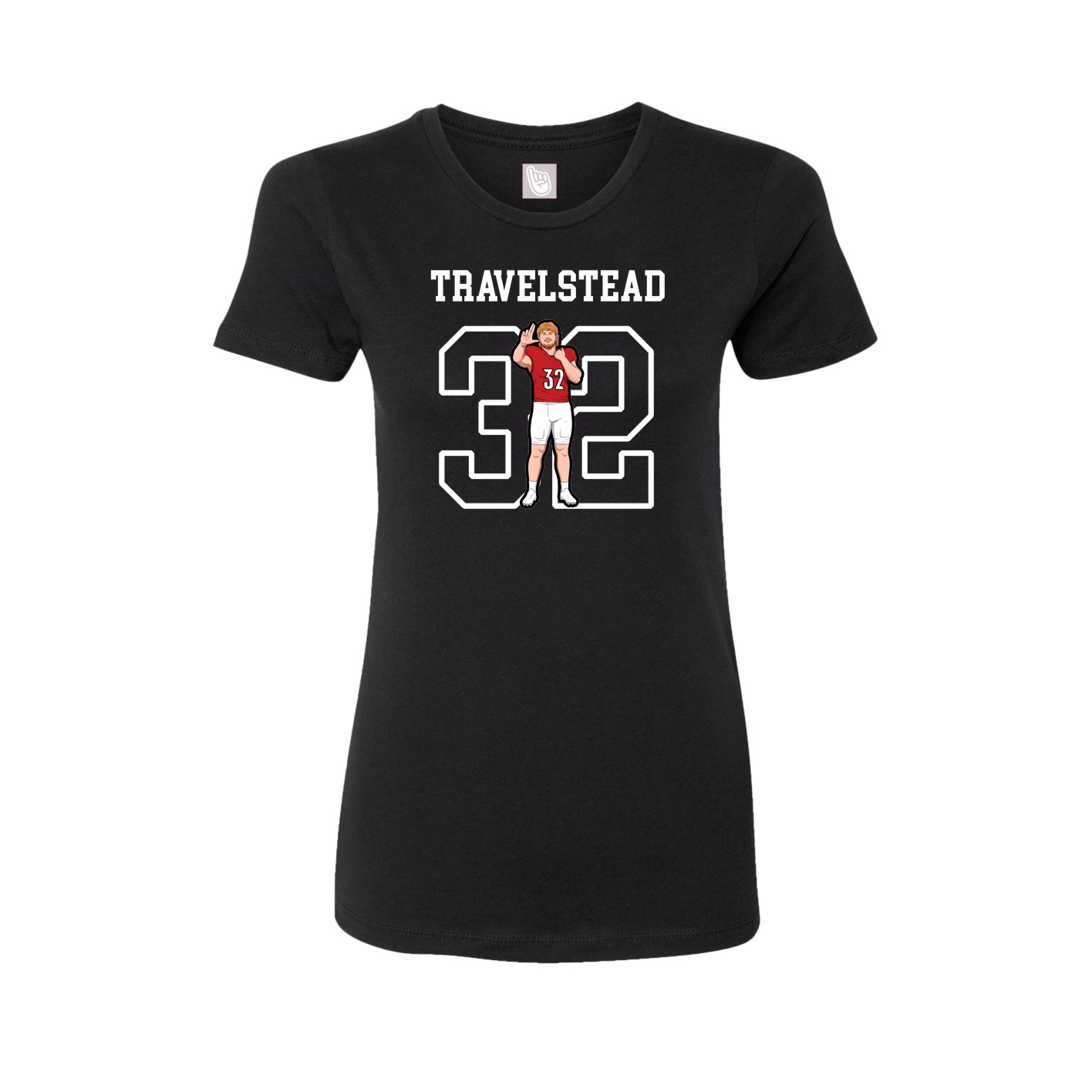 Fitted Women's Tee — Shirsey in Black