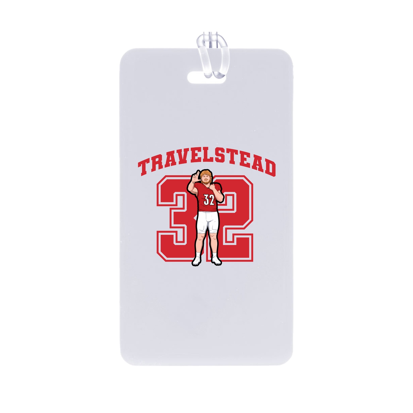 Bag Tag — Number in Classic