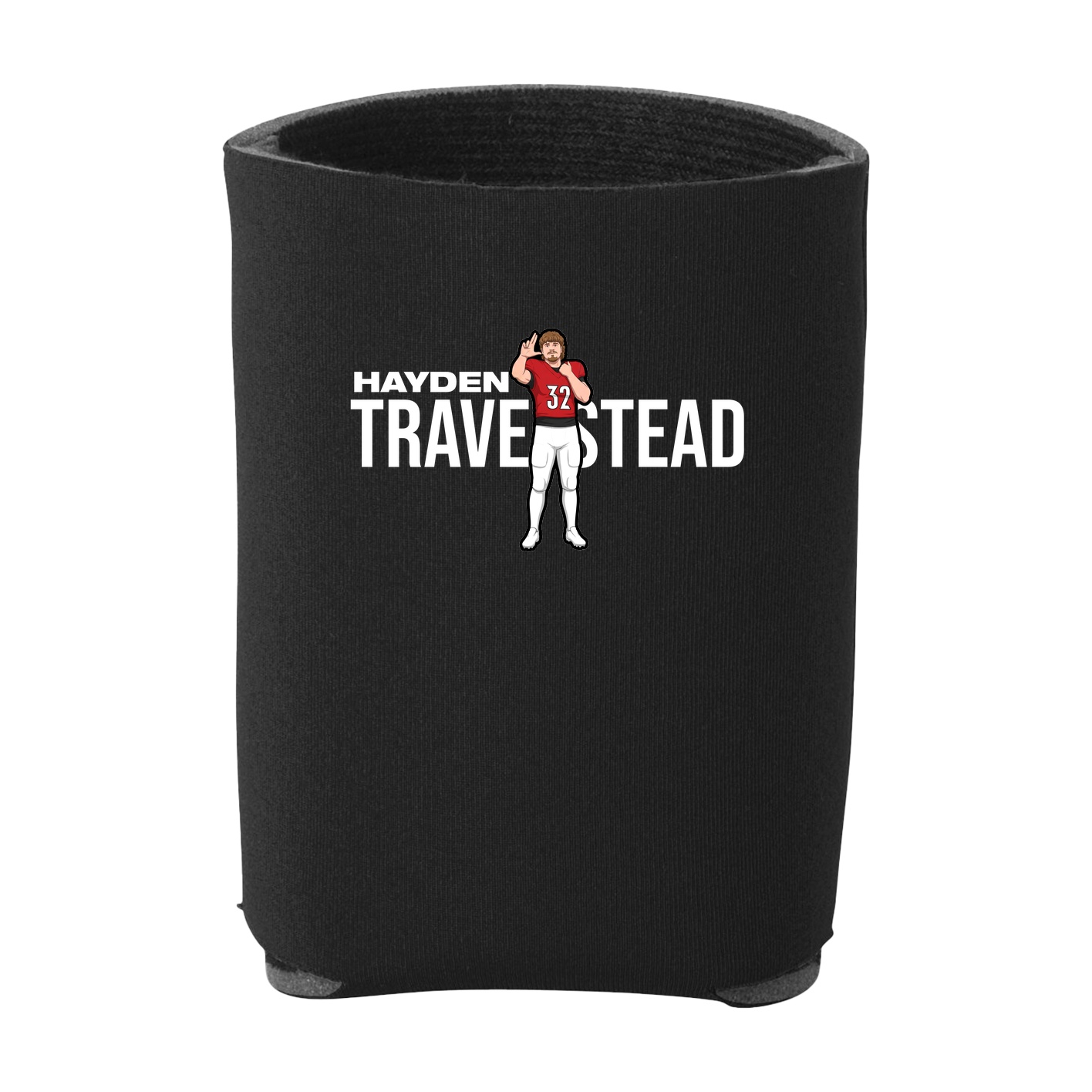 Can Holder — Player Name in Black