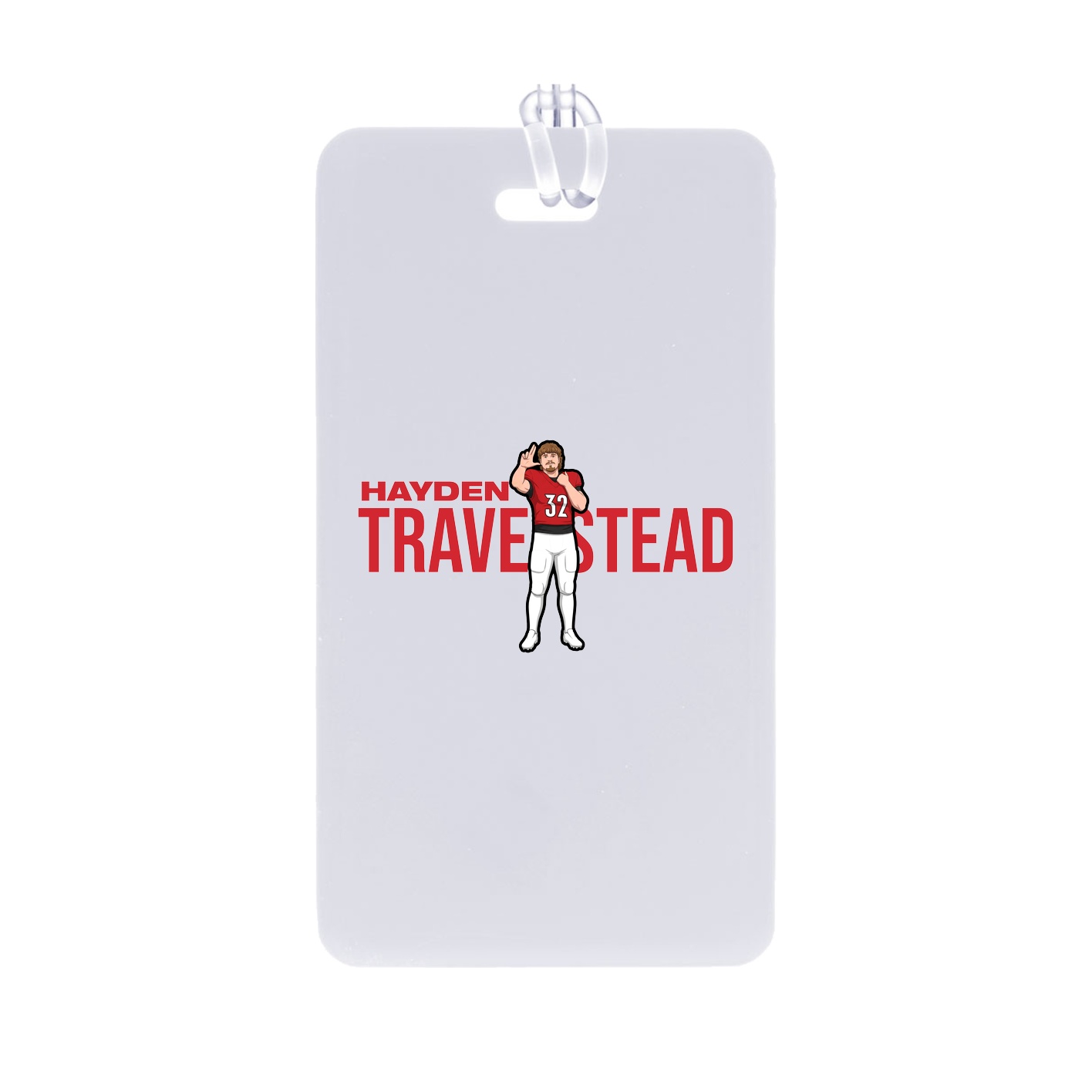 Bag Tag — Player Name in Classic
