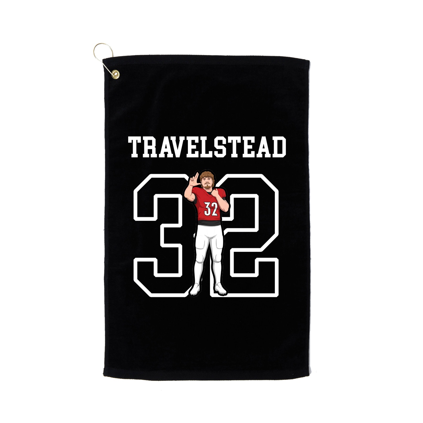 Golf Towel — Shirsey in Black