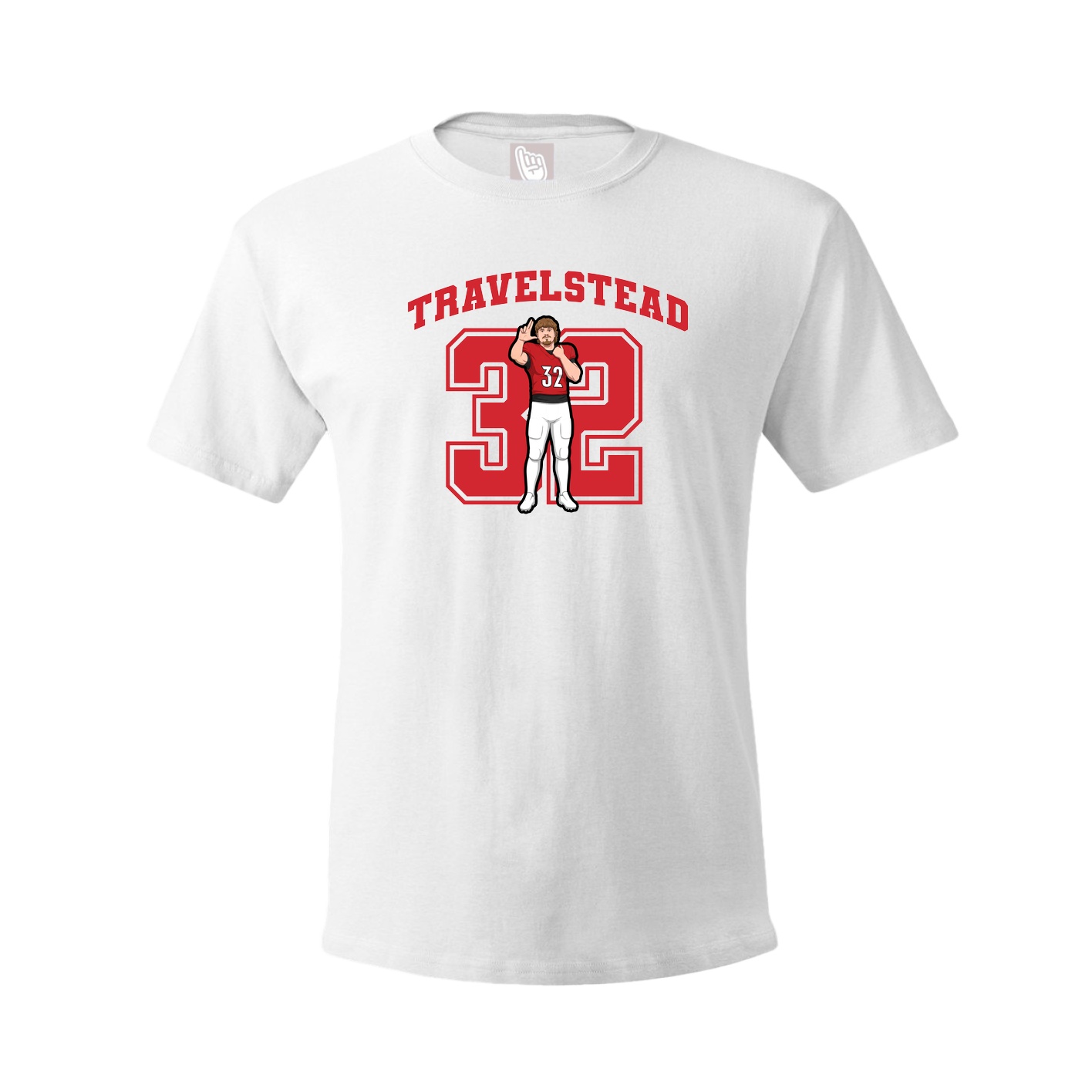 Tee — Number in White