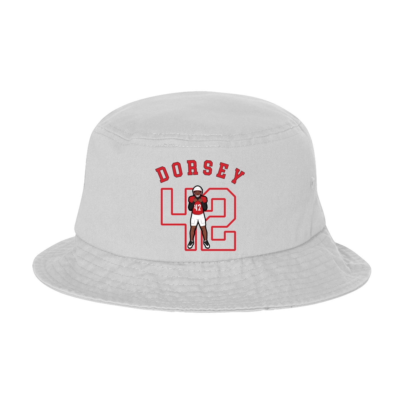 Bucket Cap — Shirsey Arch in White