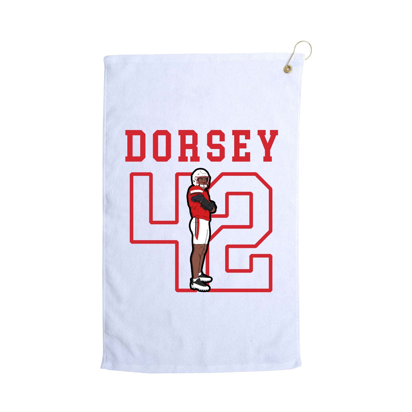 Golf Towel — Shirsey in White