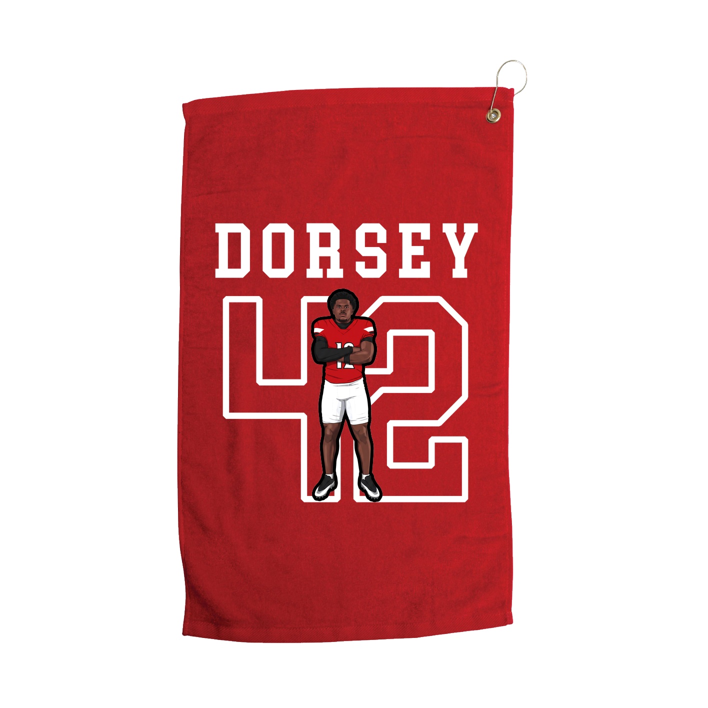 Golf Towel — Shirsey in Red
