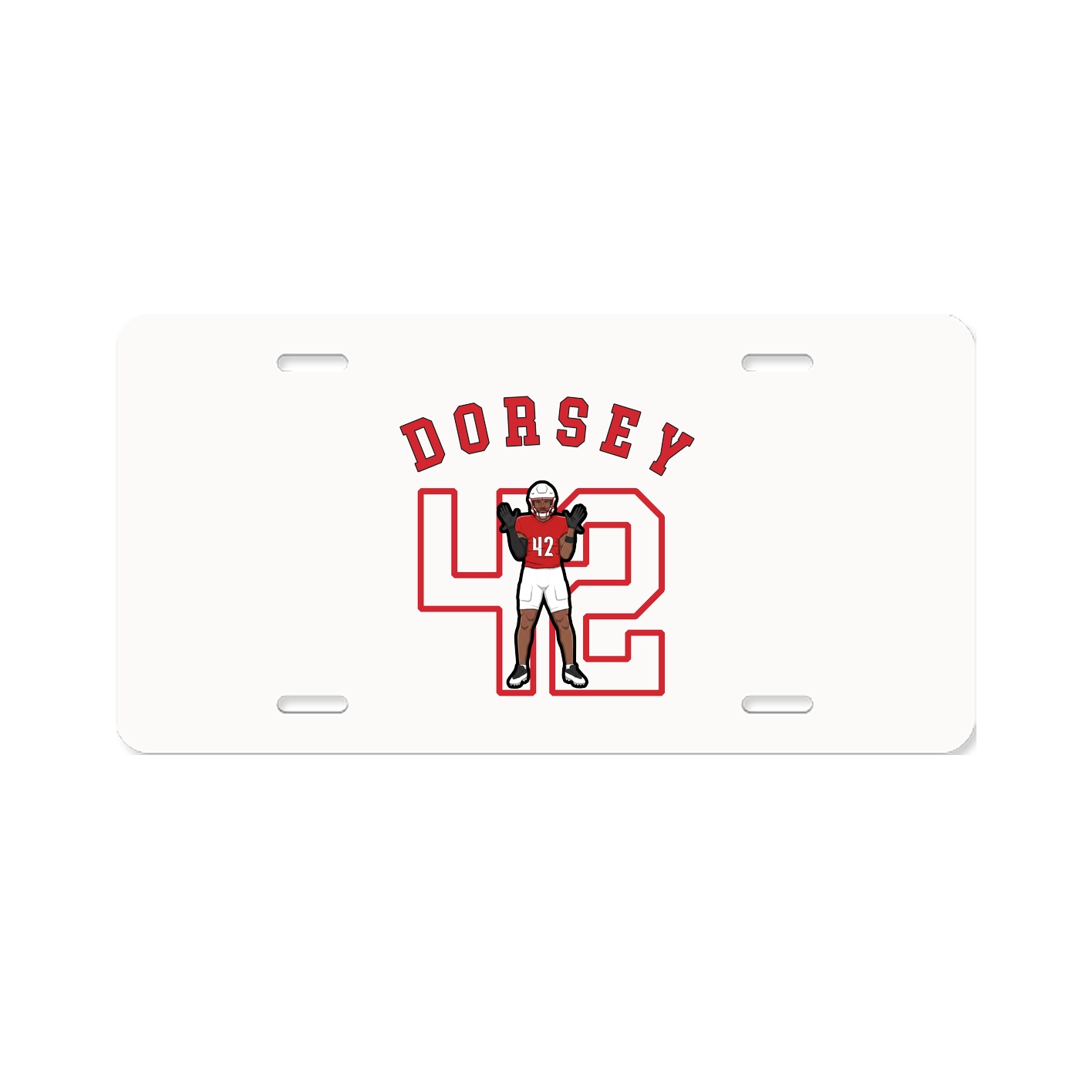 License Plate — Shirsey Arch in Classic